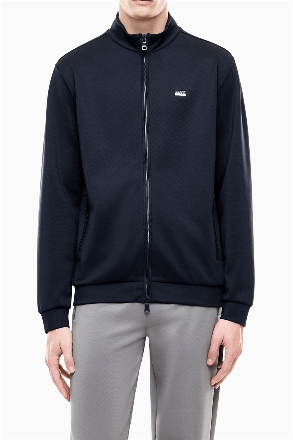 EA7 Erkek Sweatshirt Mavi