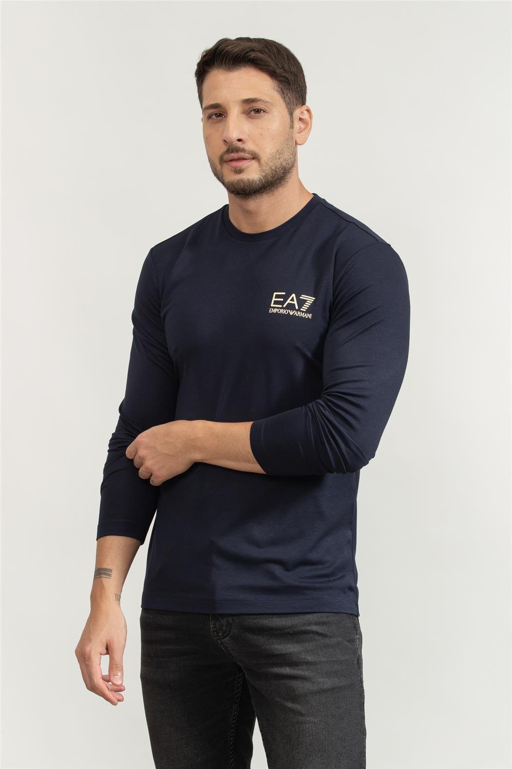 EA7 Erkek Uzun Kollu T-Shirt