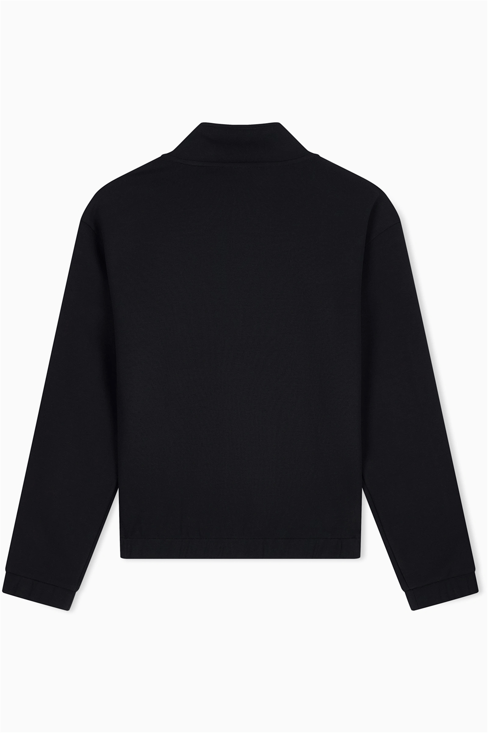 EA7 Kadın Bisiklet Yaka Sweatshirt Siyah