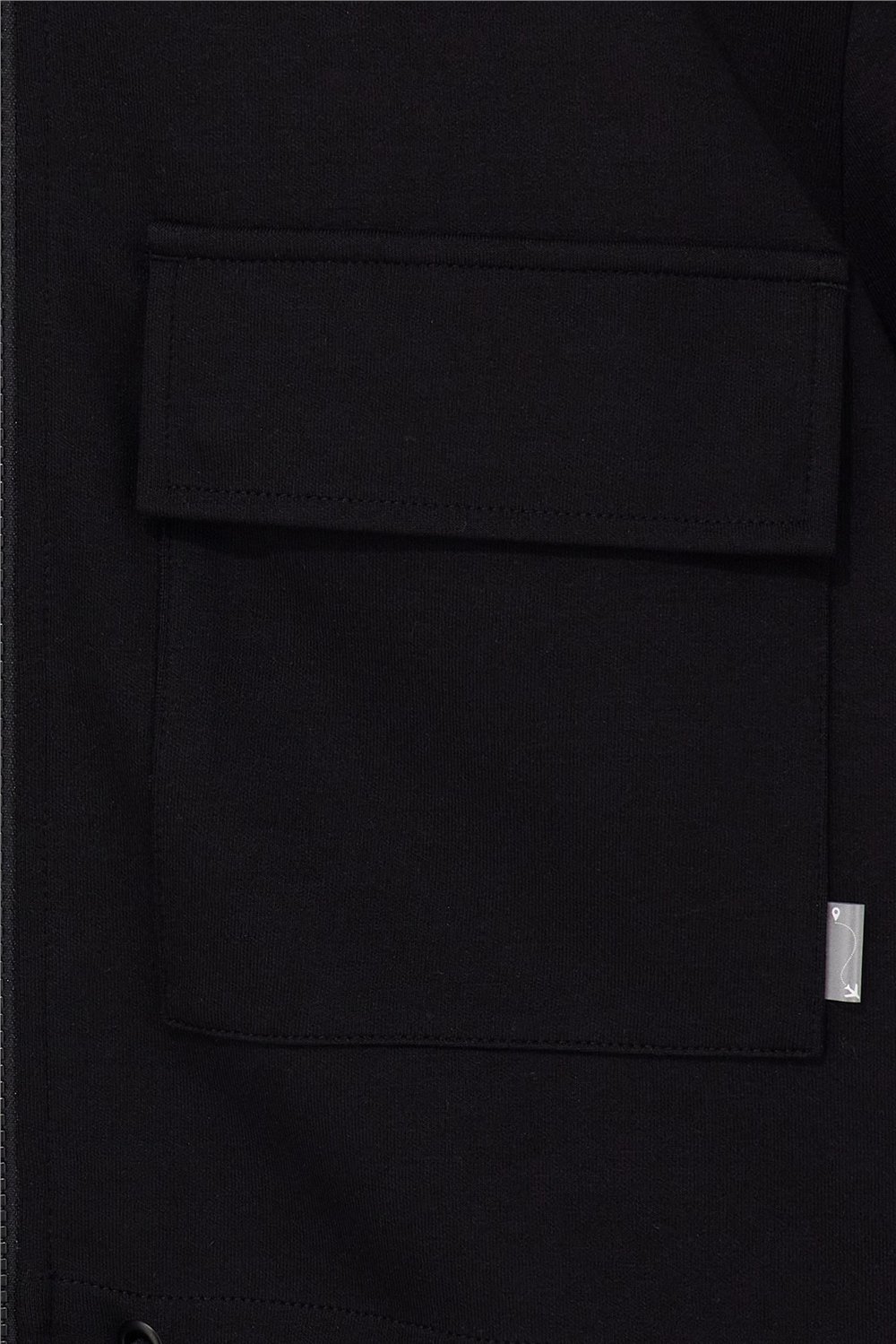 EA7 Kadın Bisiklet Yaka Sweatshirt Siyah