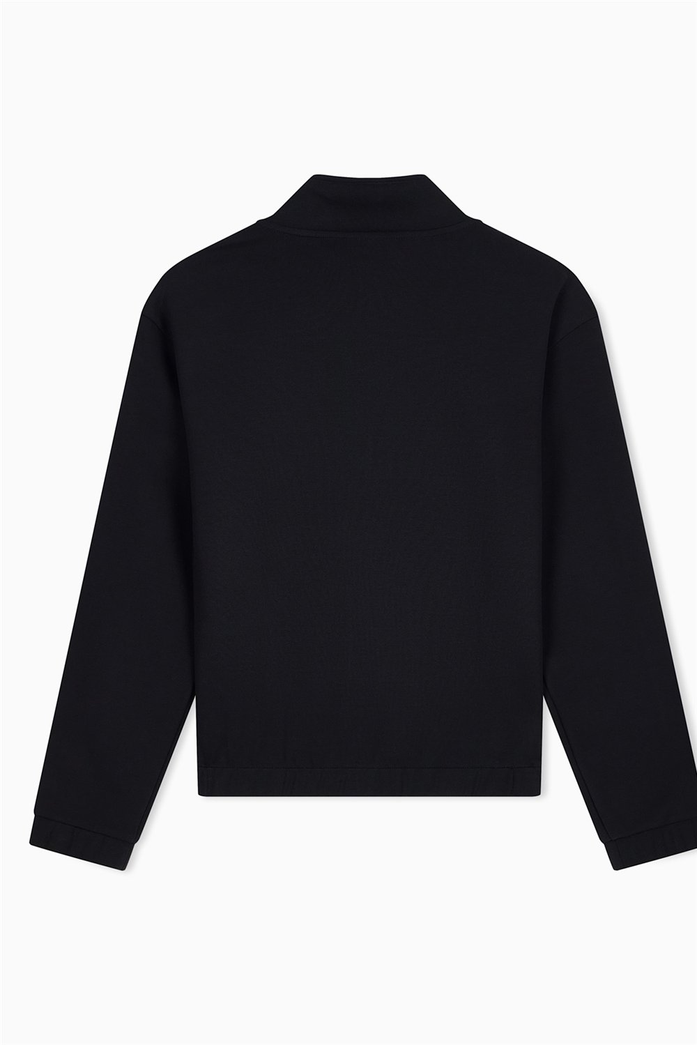 EA7 Kadın Bisiklet Yaka Sweatshirt Siyah