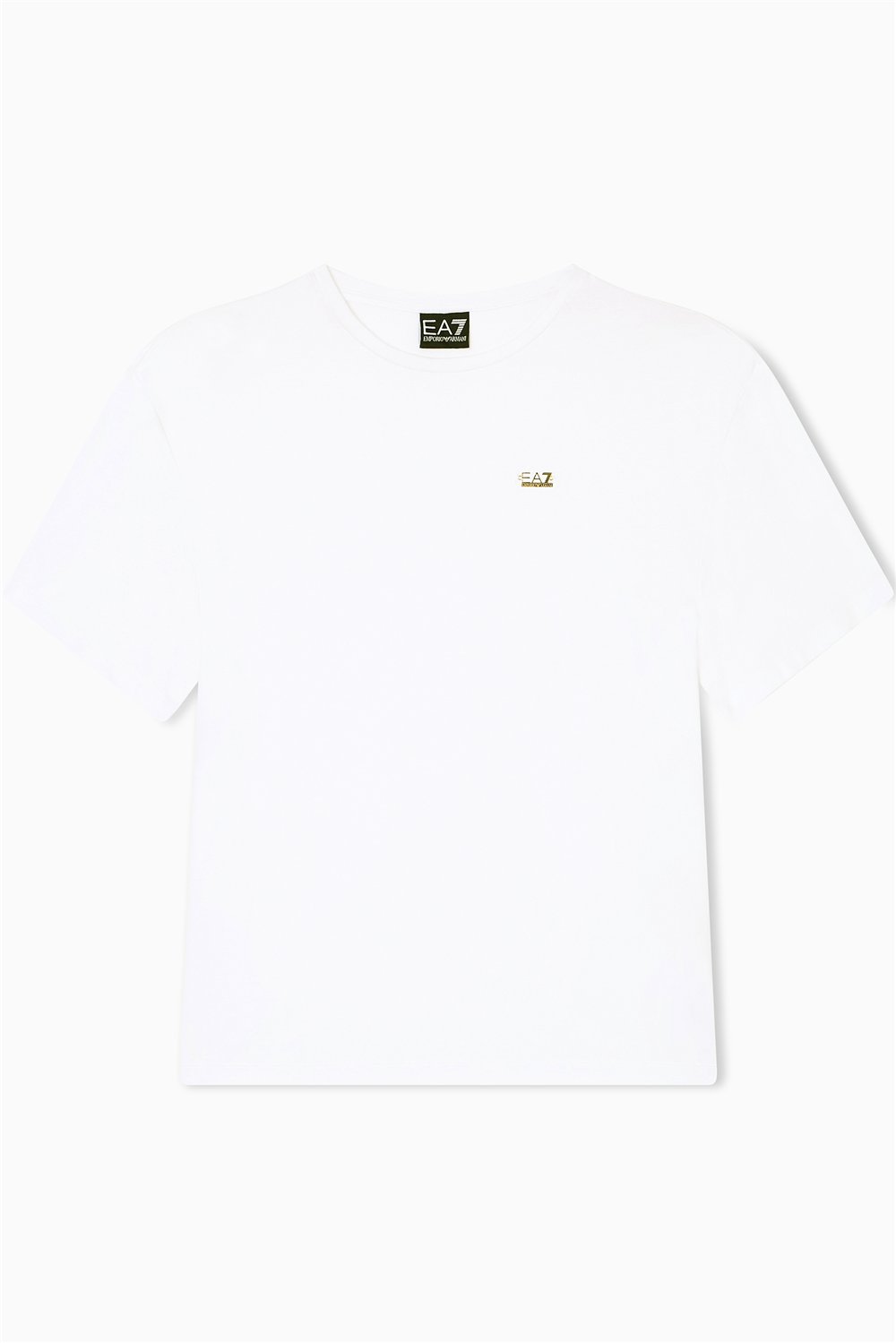 EA7 Kadın Bisiklet Yaka T-Shirt