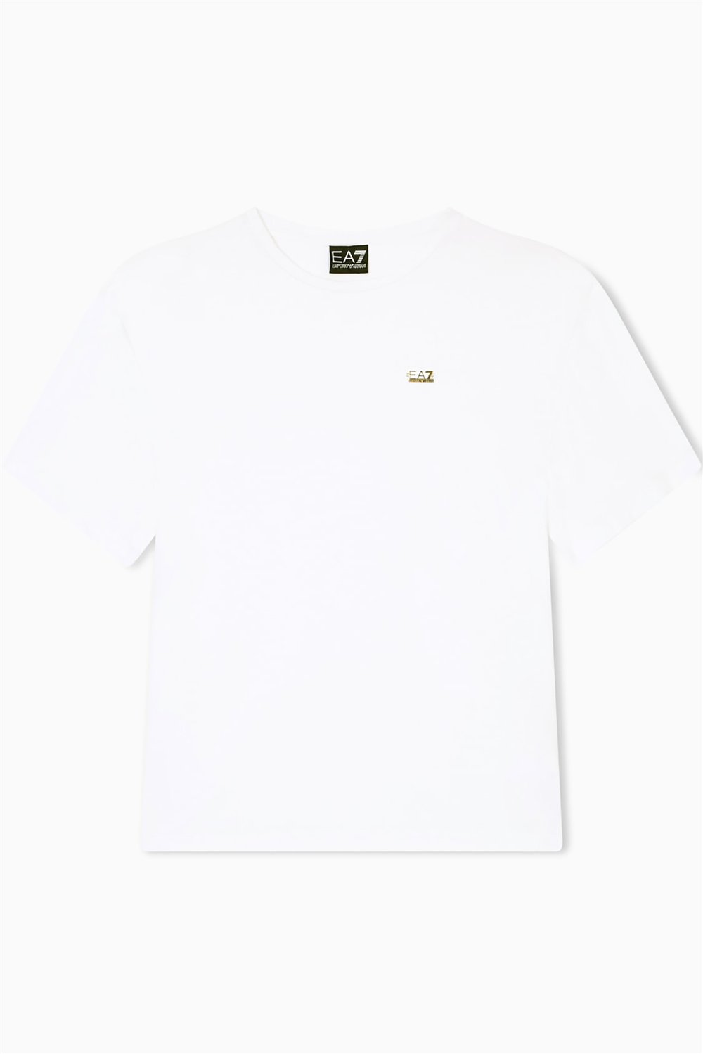 EA7 Kadın Bisiklet Yaka T-Shirt