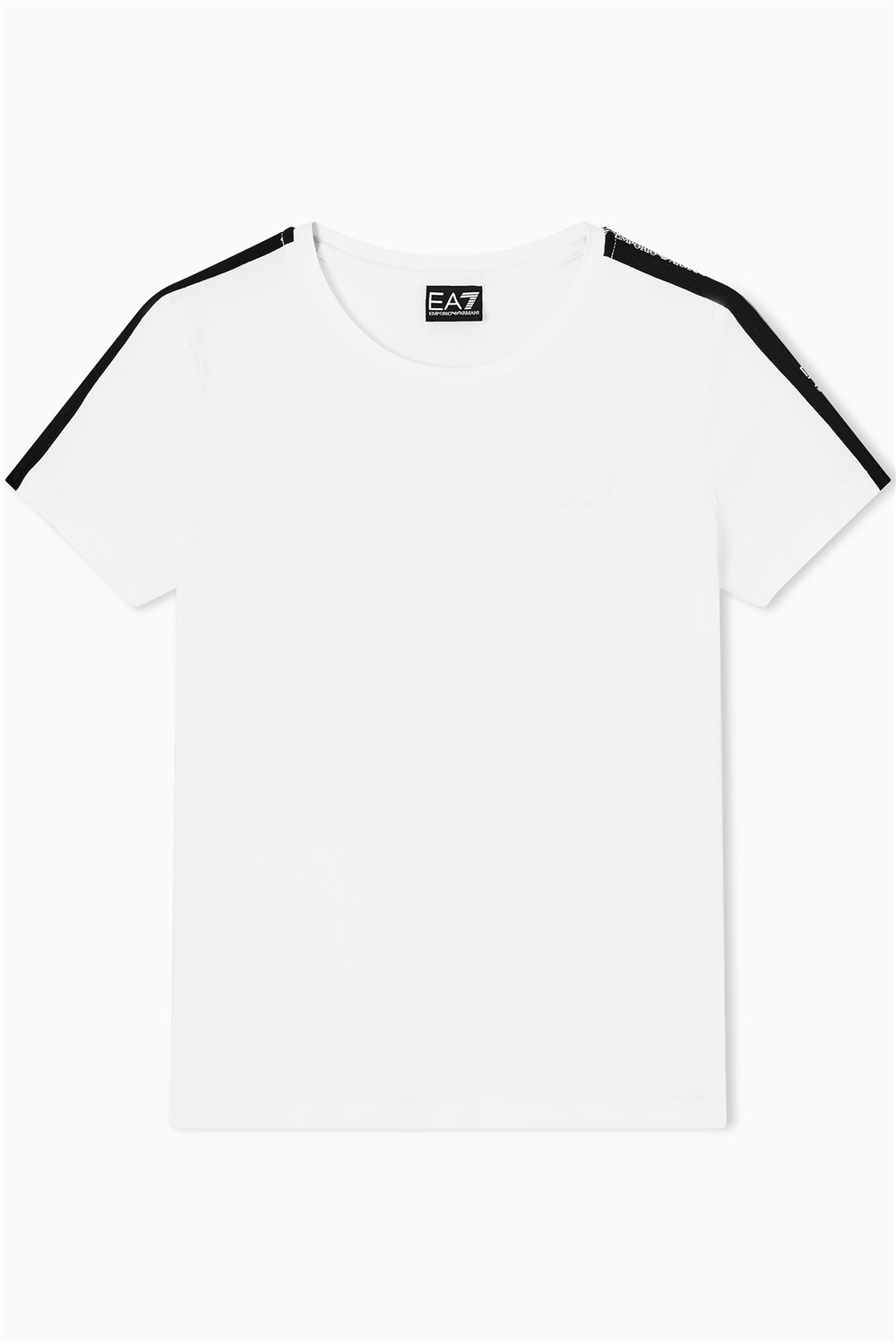 EA7 Kadın Bisiklet Yaka T-Shirt