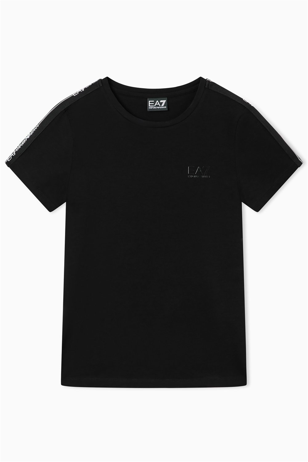 EA7 Kadın Bisiklet Yaka T-Shirt