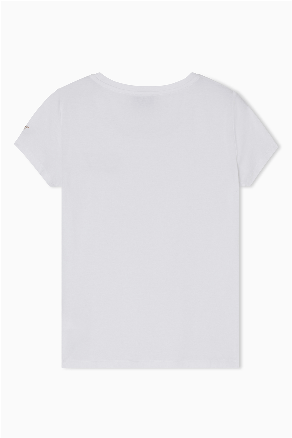 EA7 Kadın Bisiklet Yaka T-Shirt