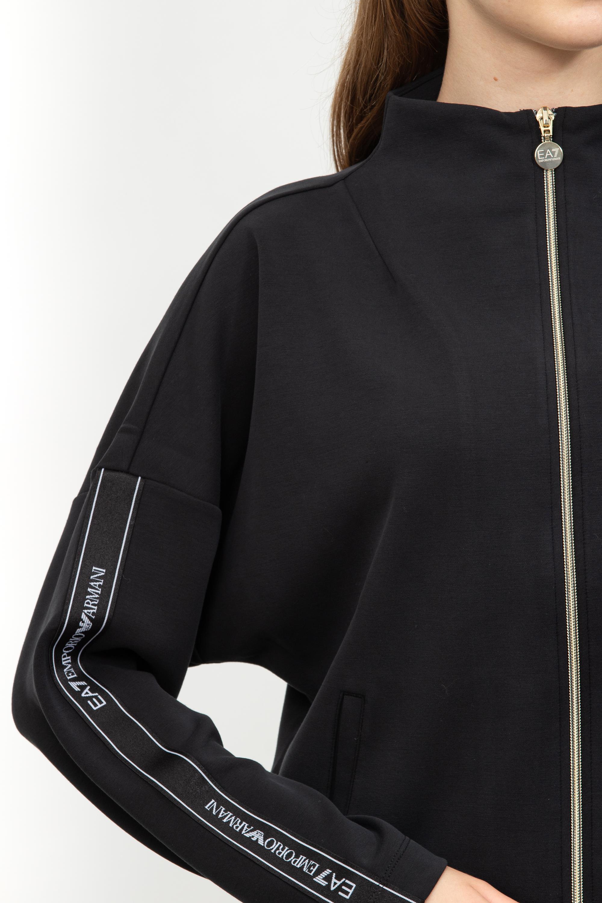 EA7 Kadın Fermuarlı Sweatshirt