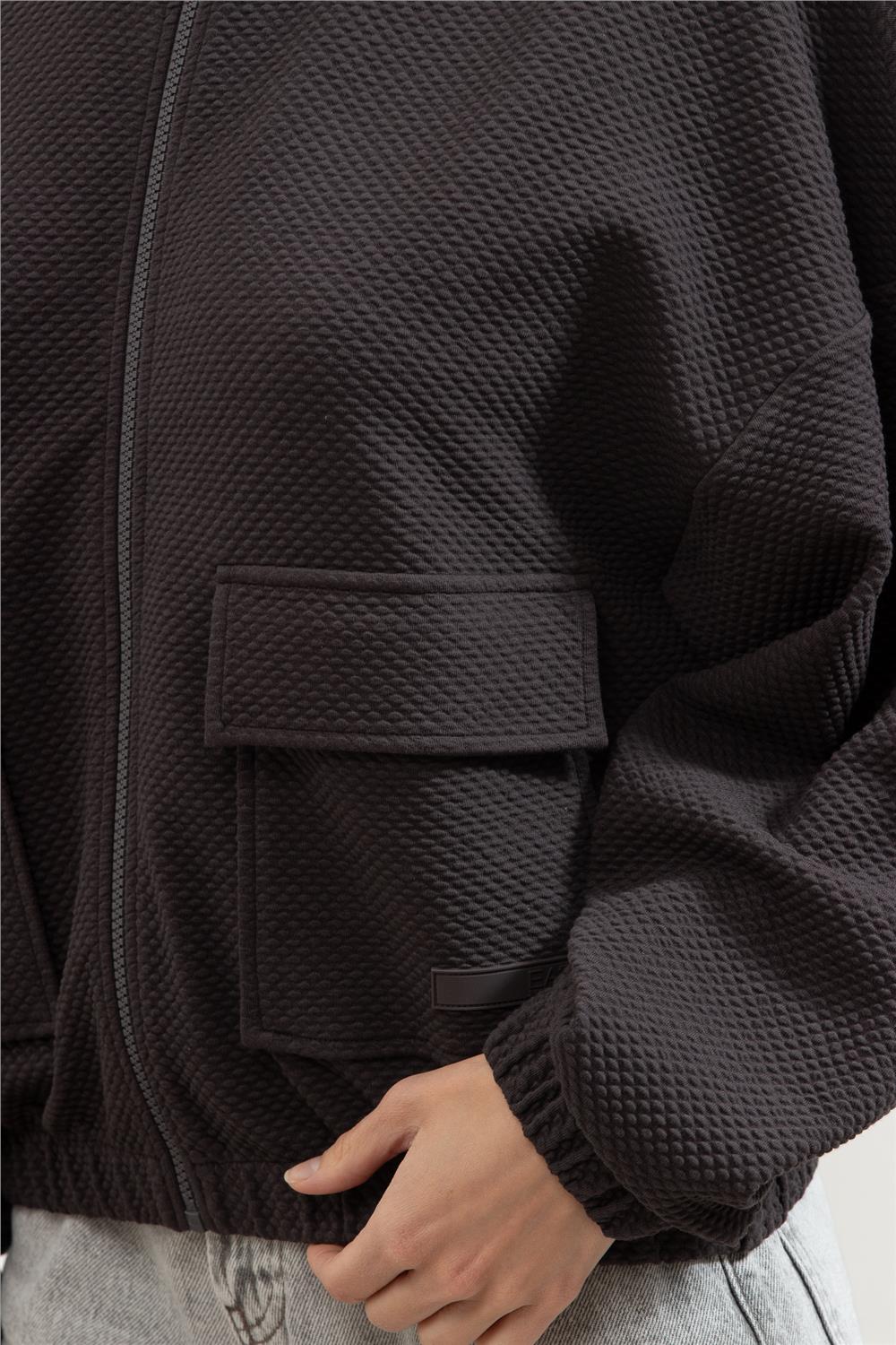 EA7 Kadın Fermuarlı Sweatshirt