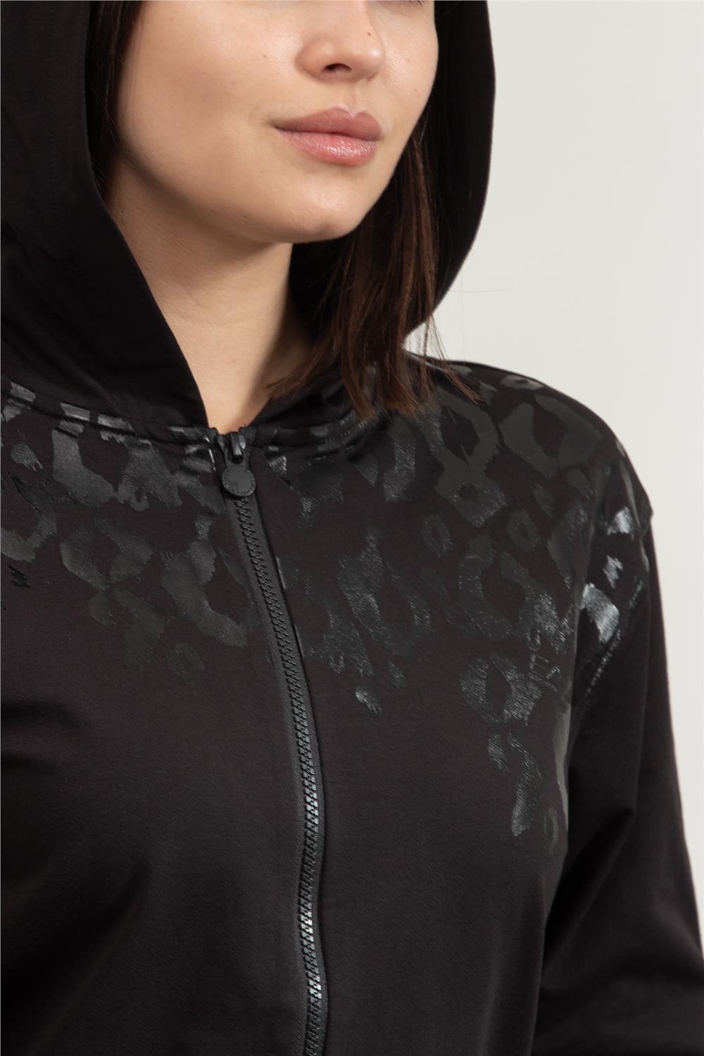 EA7 Kadın Kapüşonlu Sweatshirt