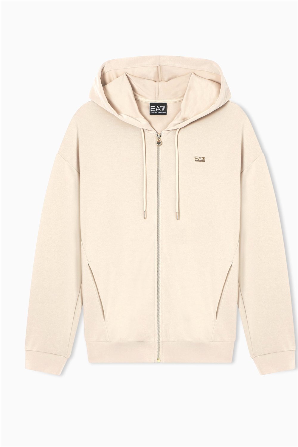 EA7 Kadın Kapüşonlu Sweatshirt Çok Renkli