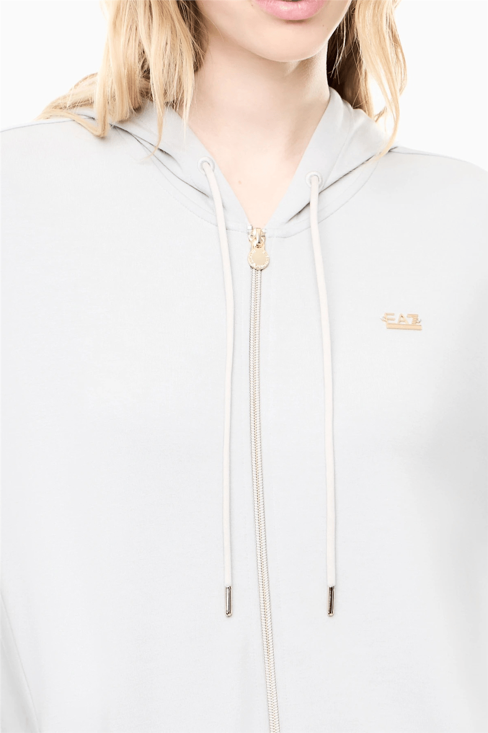 EA7 Kadın Kapüşonlu Sweatshirt Çok Renkli