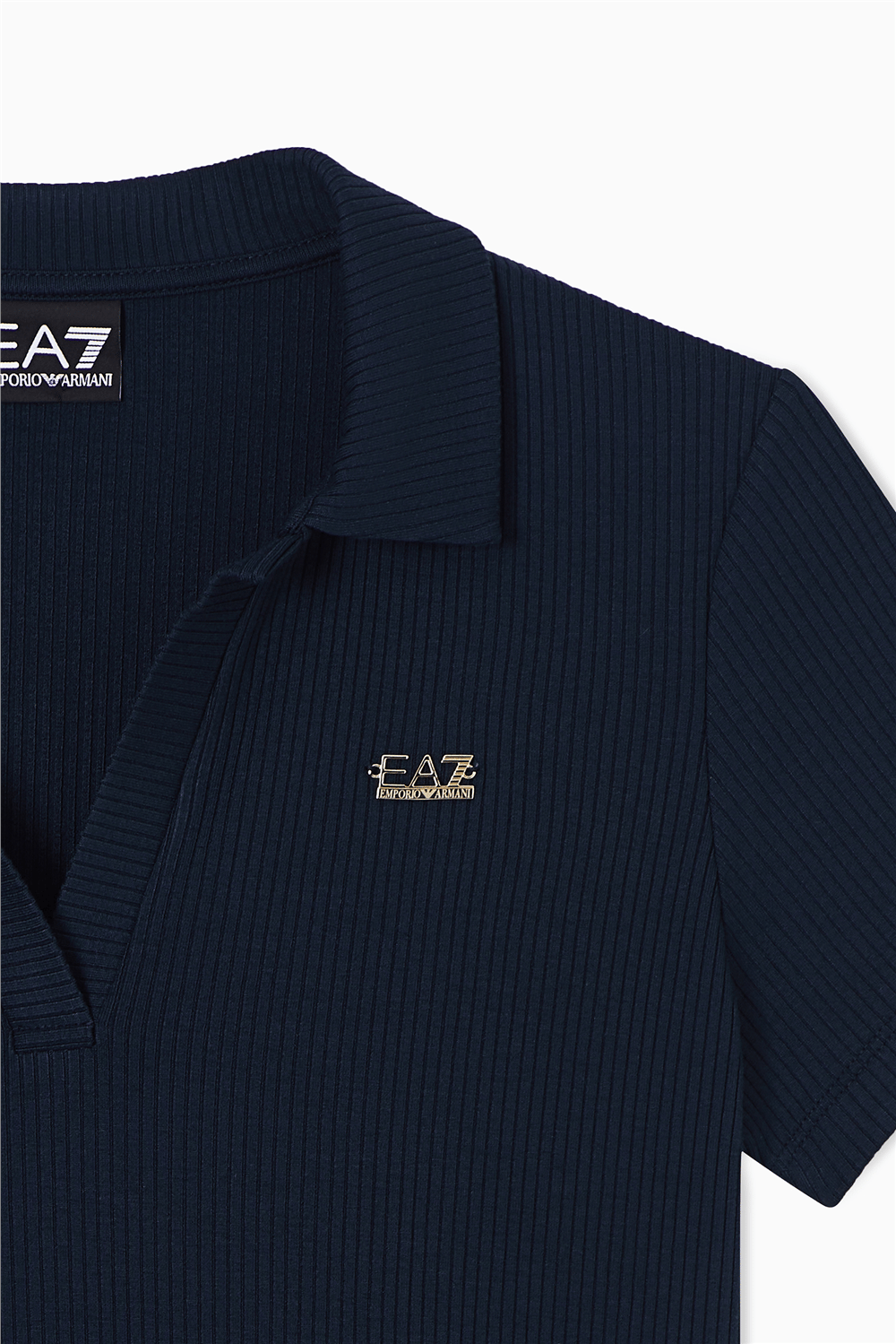 EA7 Kadın Polo Yaka T-Shirt
