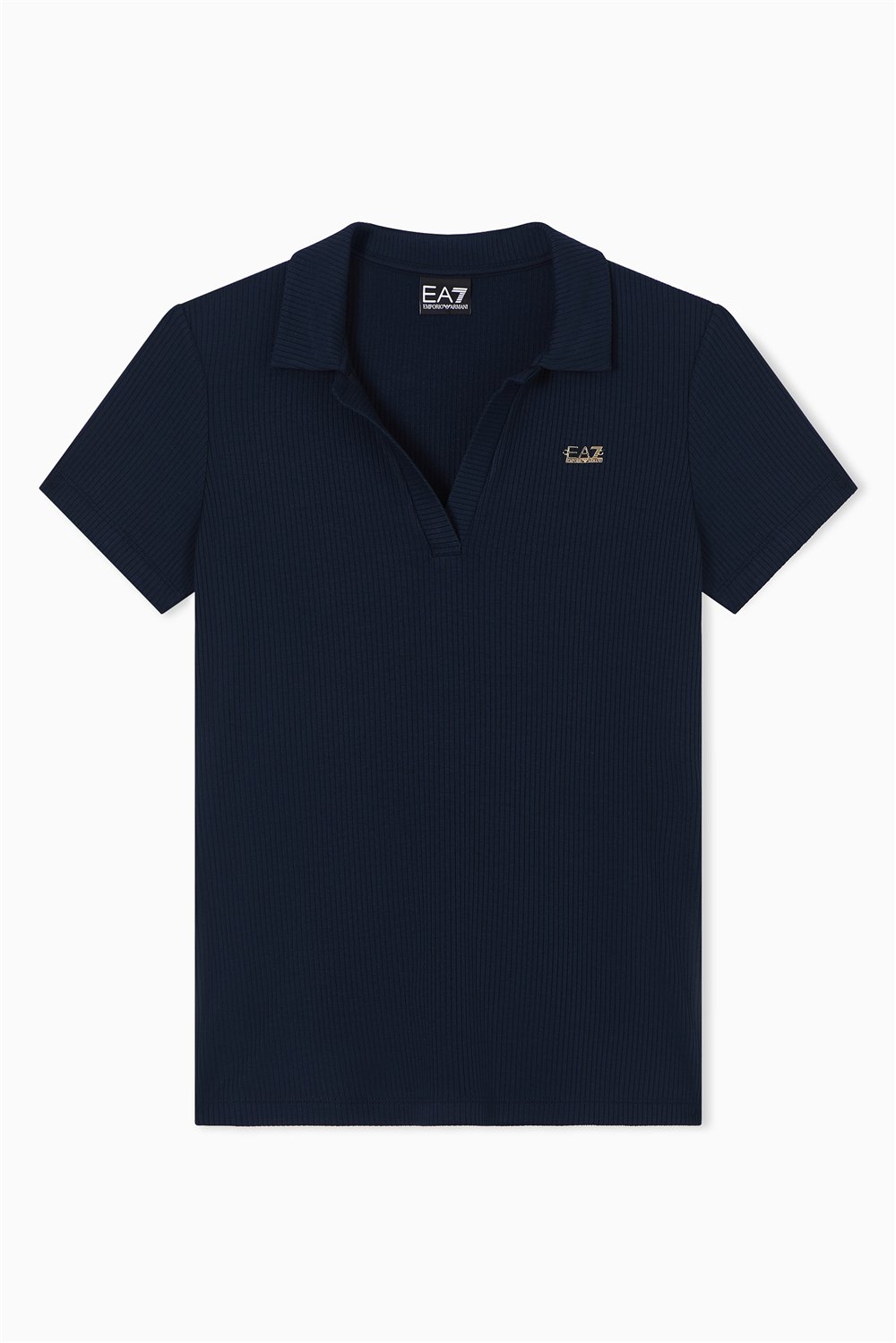 EA7 Kadın Polo Yaka T-Shirt