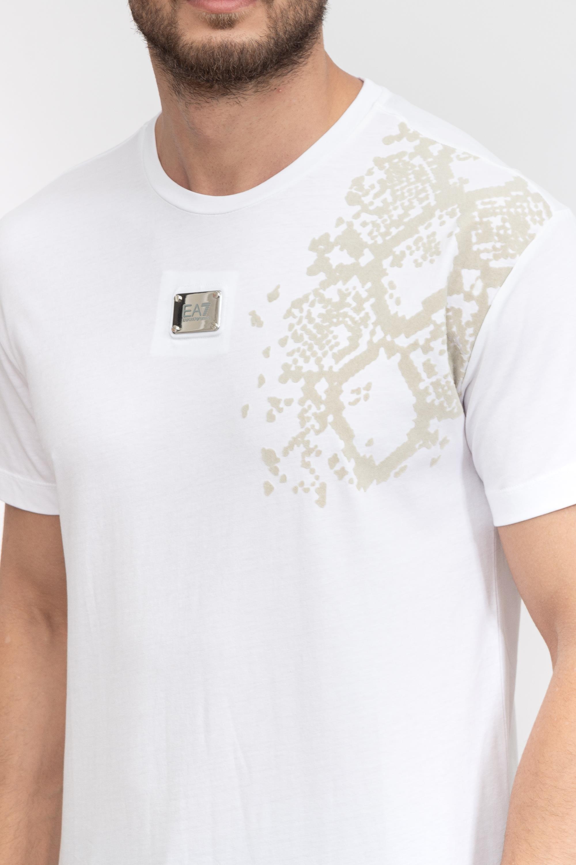 EA7 Unisex Bisiklet Yaka T-Shirt