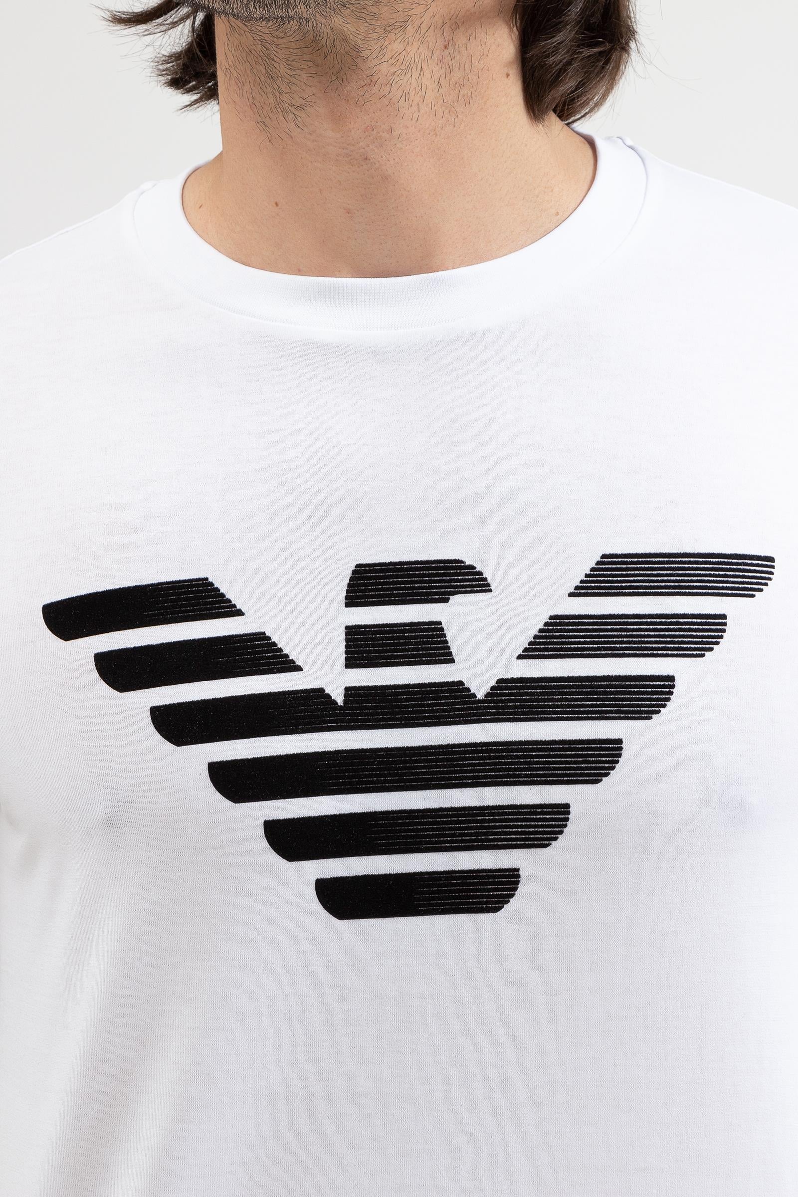 Emporio Armani %100 Pamuklu Erkek T-Shirt