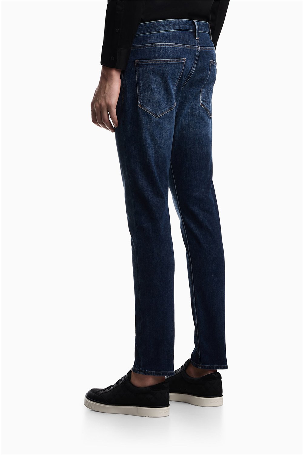 Emporio Armani Erkek 5 Cepli Pantolon İndigo Mavi