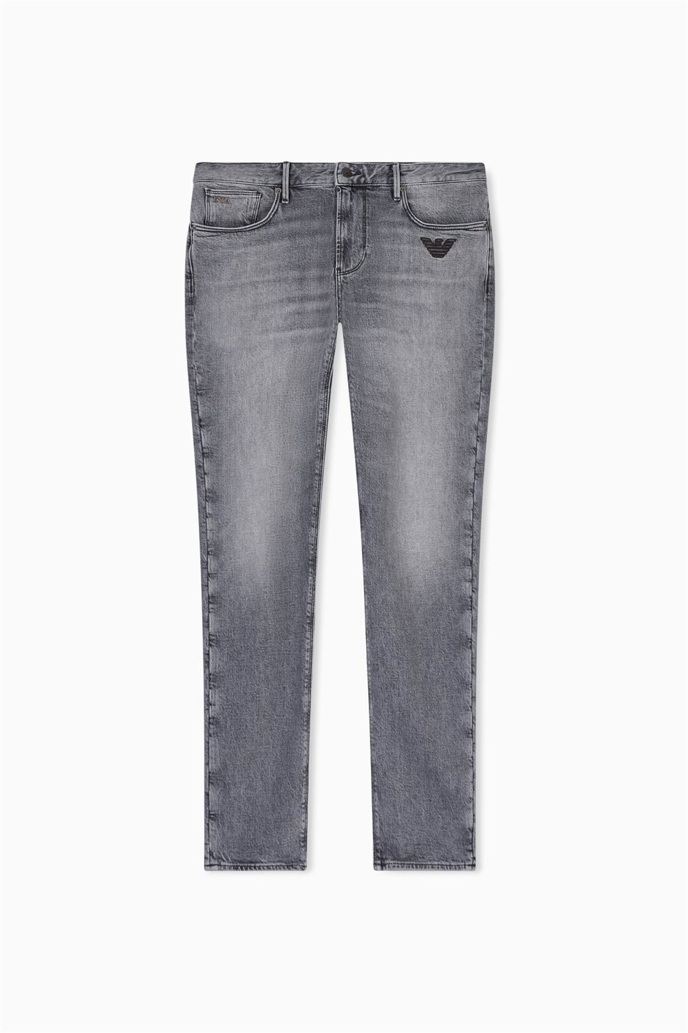 Emporio Armani Erkek 5 Cepli Pantolon Açık Gri