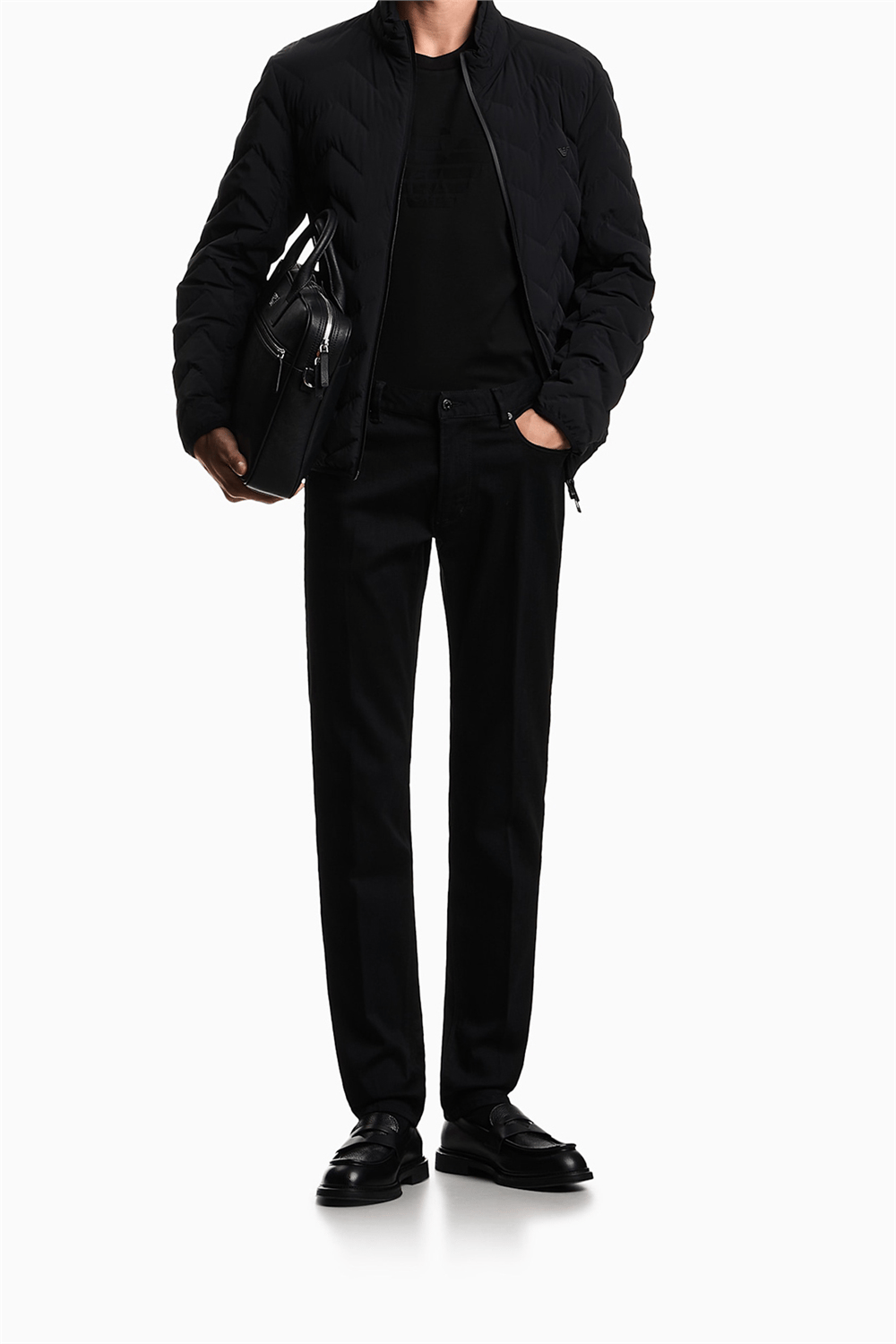 Emporio Armani Erkek 5 Cepli Pantolon Siyah