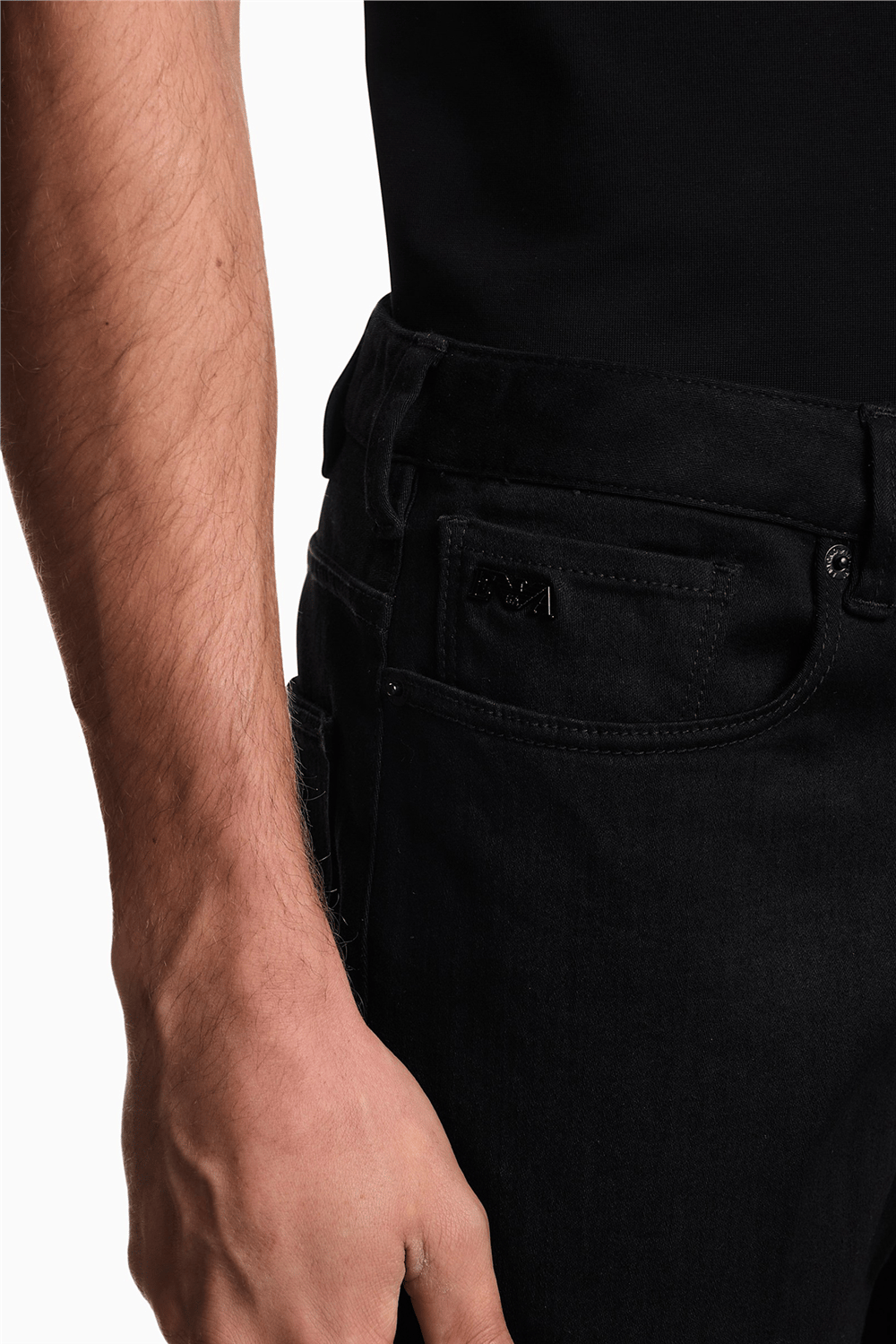 Emporio Armani Erkek 5 Cepli Pantolon Siyah