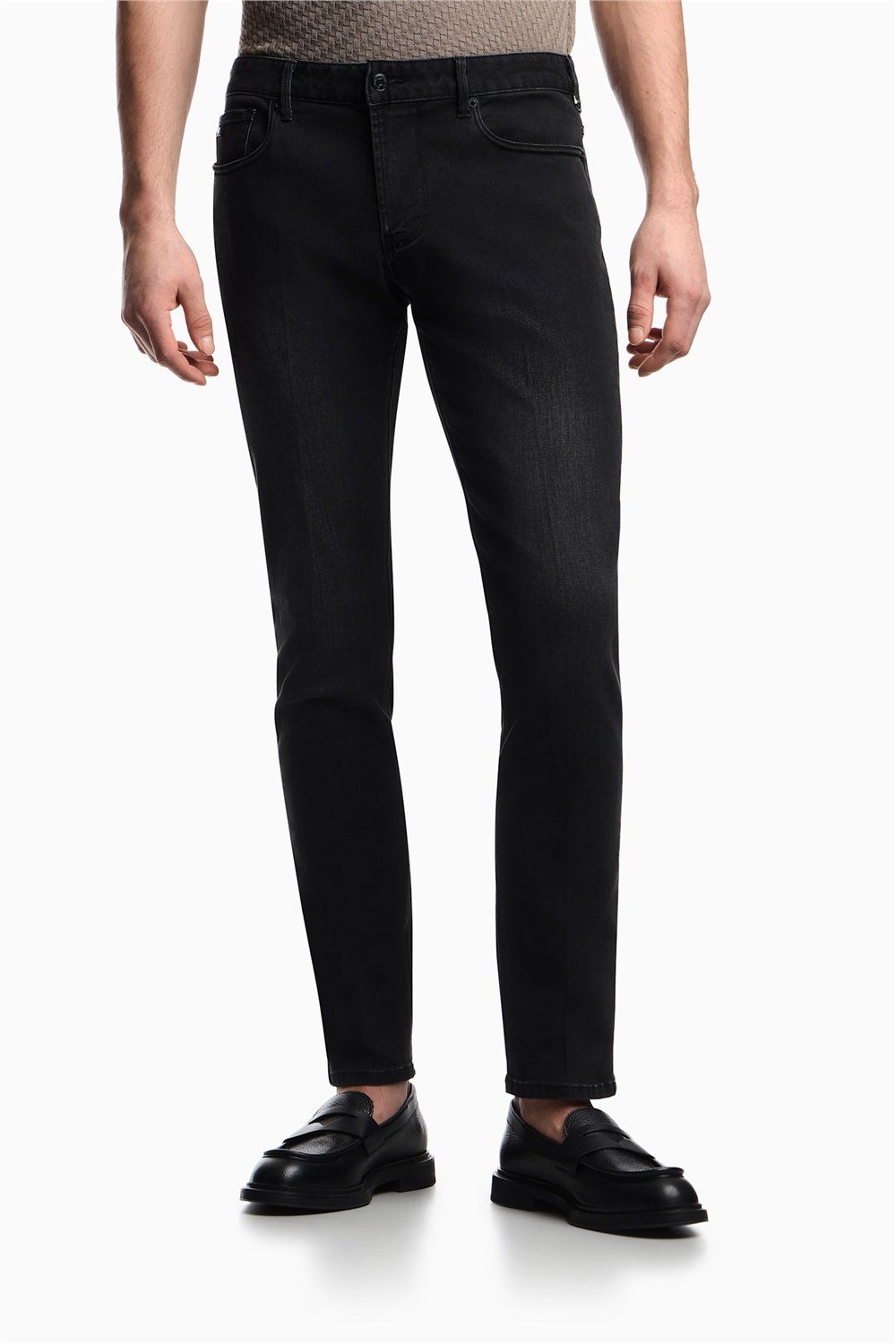 Emporio Armani Erkek 5 Cepli Pantolon Gri