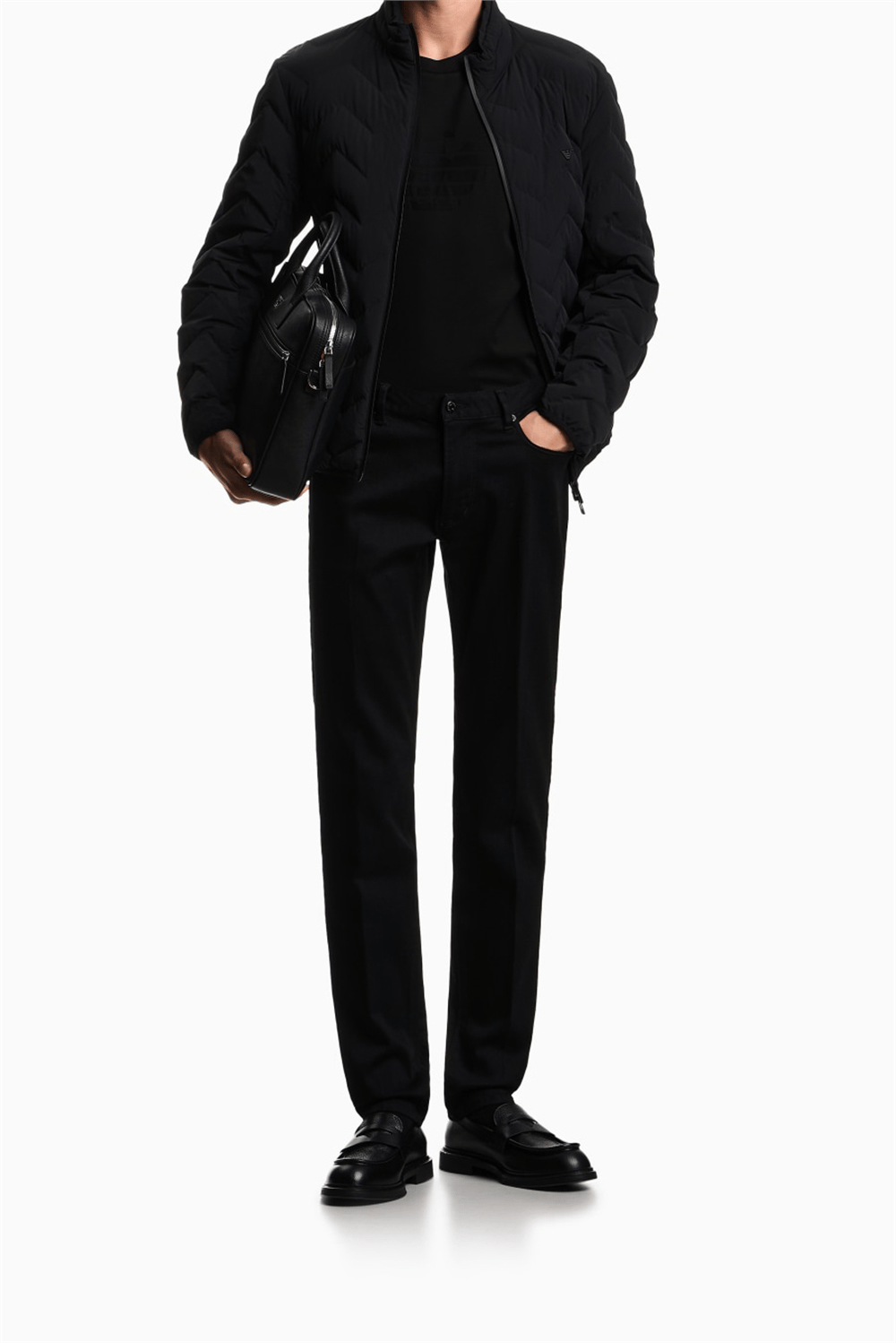 Emporio Armani Erkek 5 Cepli Pantolon Siyah