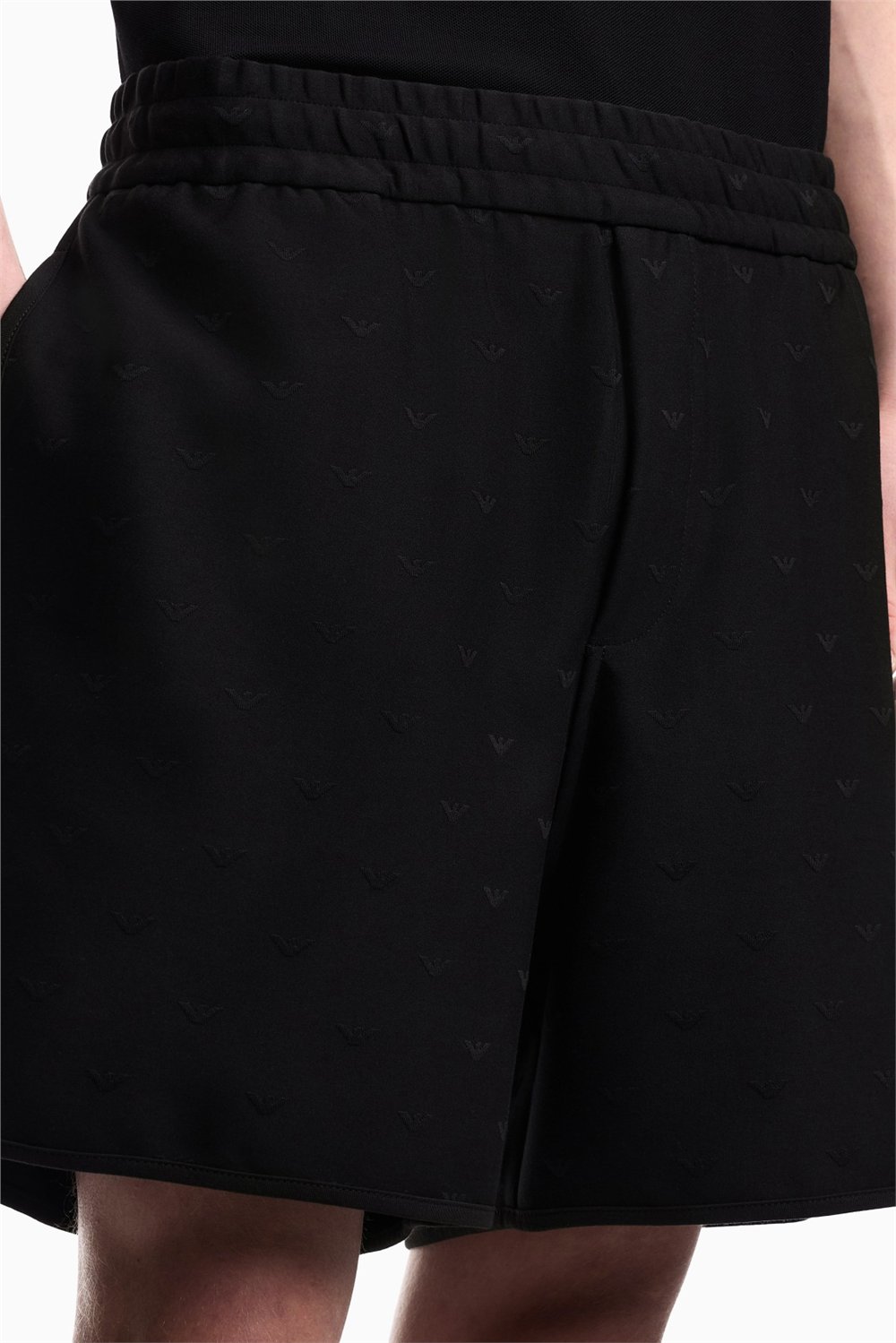 Emporio Armani Erkek Bermuda Şort Siyah
