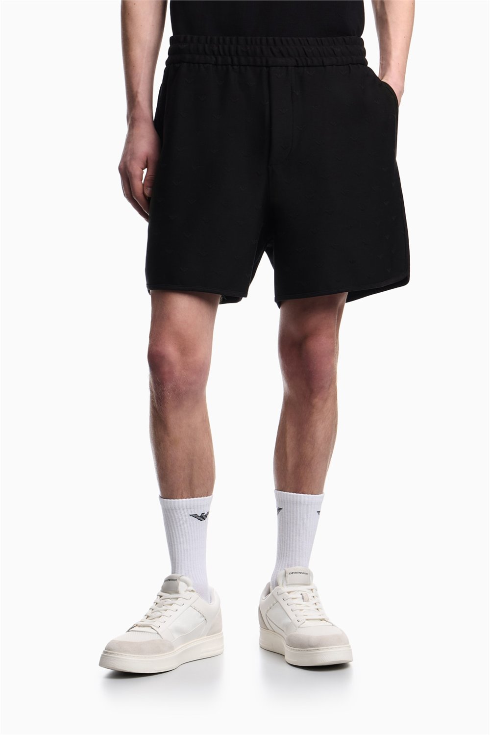 Emporio Armani Erkek Bermuda Şort Siyah