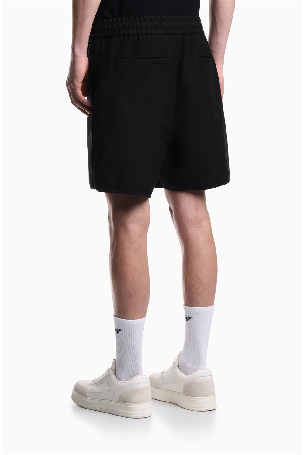 Emporio Armani Erkek Bermuda Şort Siyah