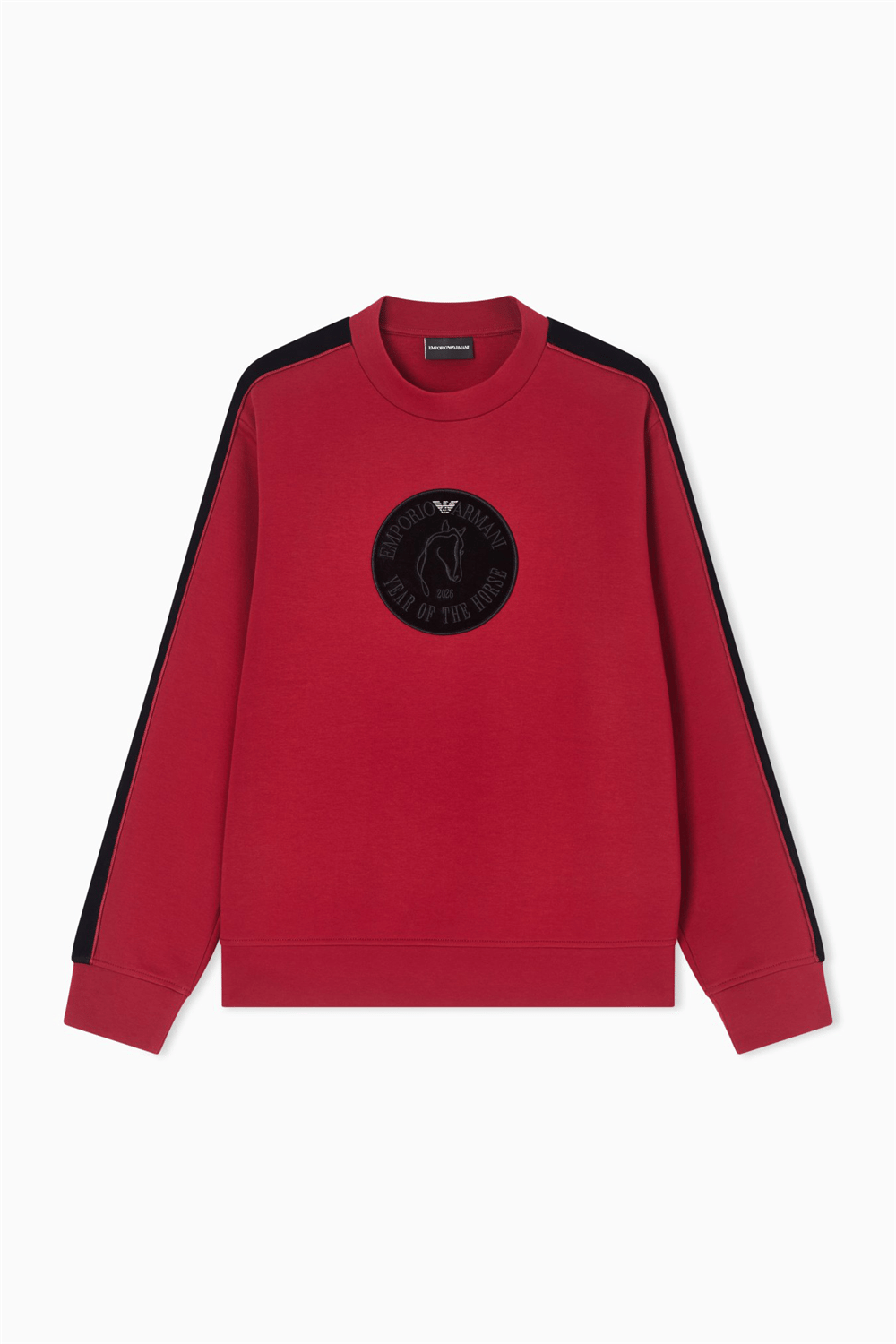 Emporio Armani Erkek Bisiklet Yaka Sweatshirt Siyah