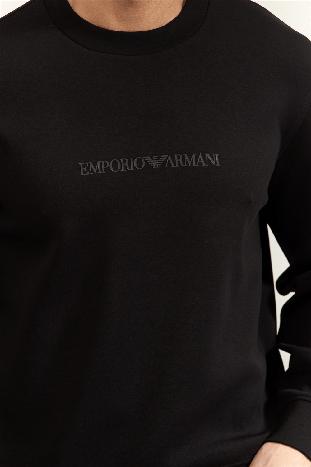 Emporio Armani Erkek Bisiklet Yaka Sweatshirt