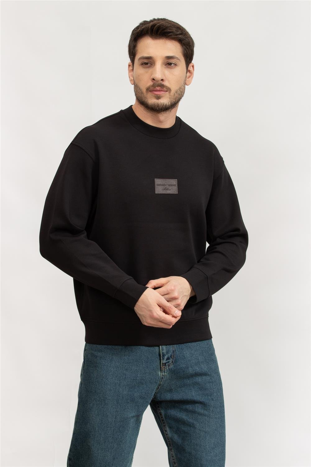Emporio Armani Erkek Bisiklet Yaka Sweatshirt