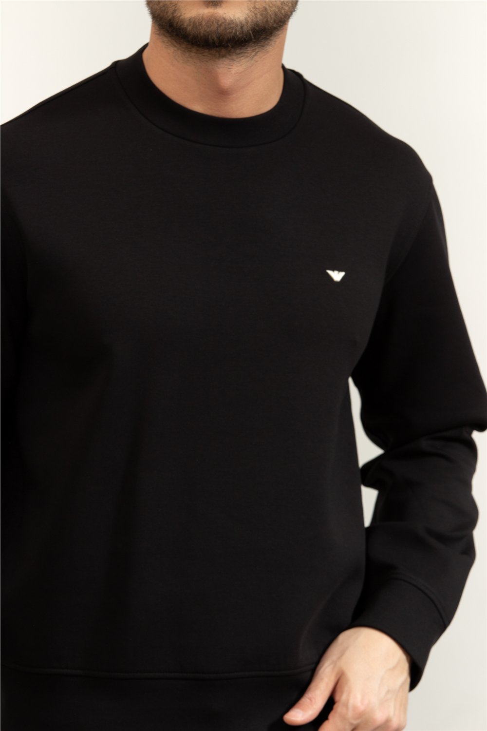 Emporio Armani Erkek Bisiklet Yaka Sweatshirt