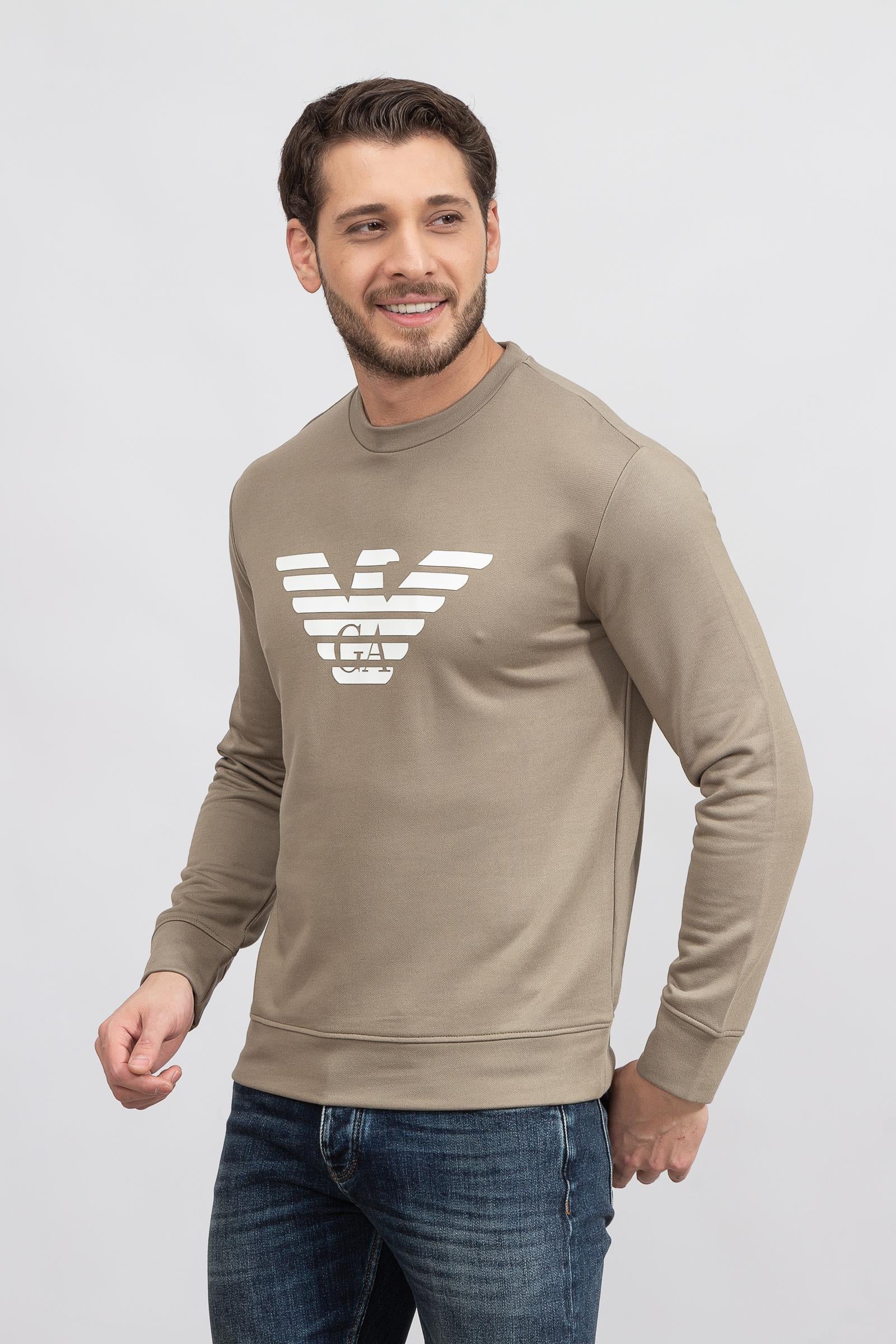 Emporio Armani Erkek Bisiklet Yaka Sweat