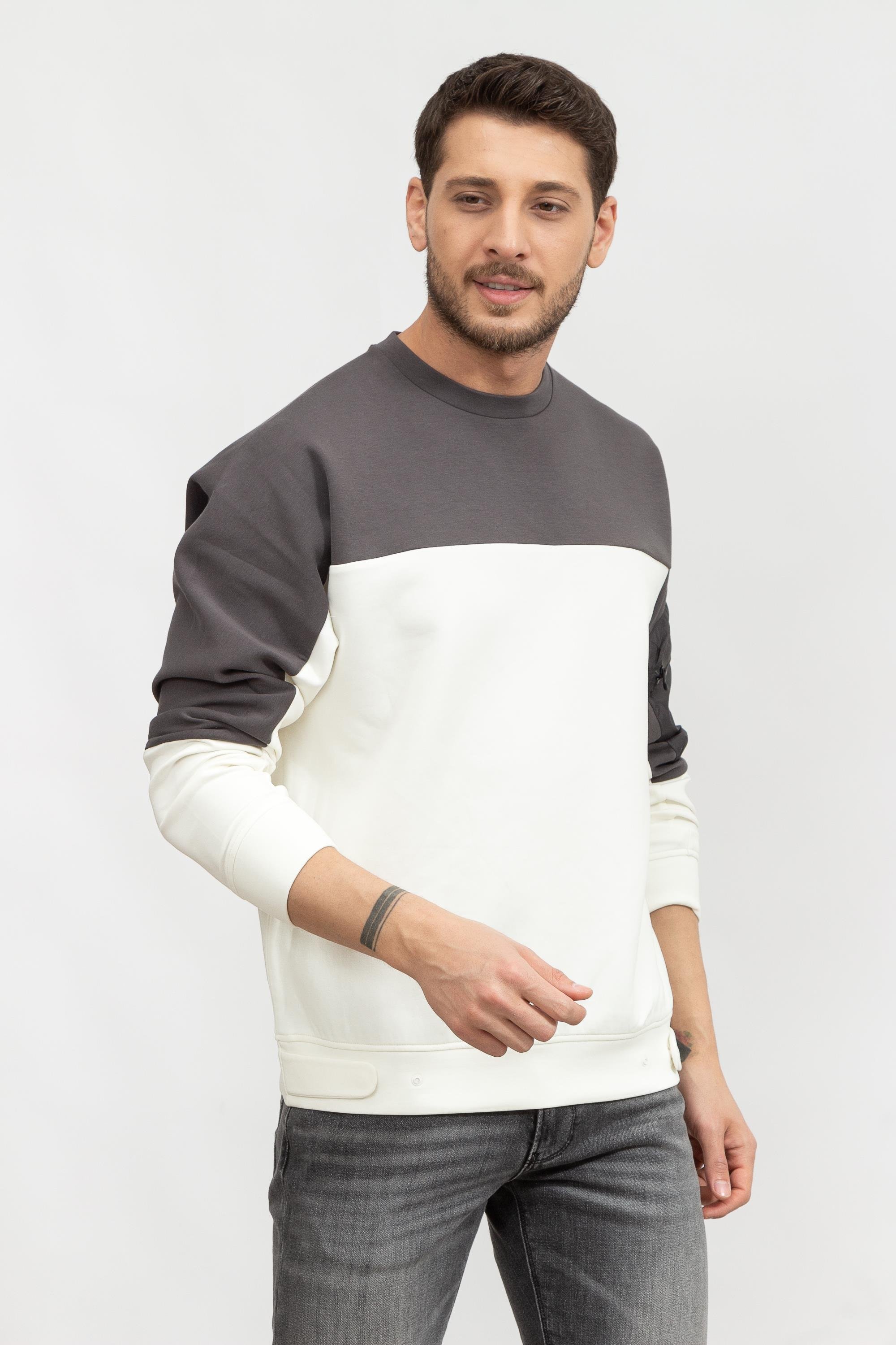 Emporio Armani Erkek Bisiklet Yaka Sweatshirt