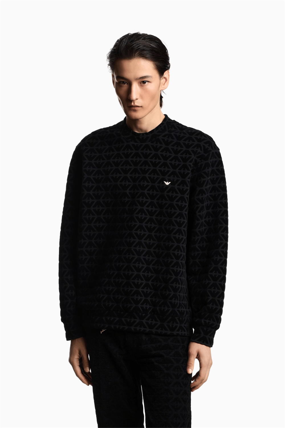 Emporio Armani Erkek Bisiklet Yaka Sweatshirt