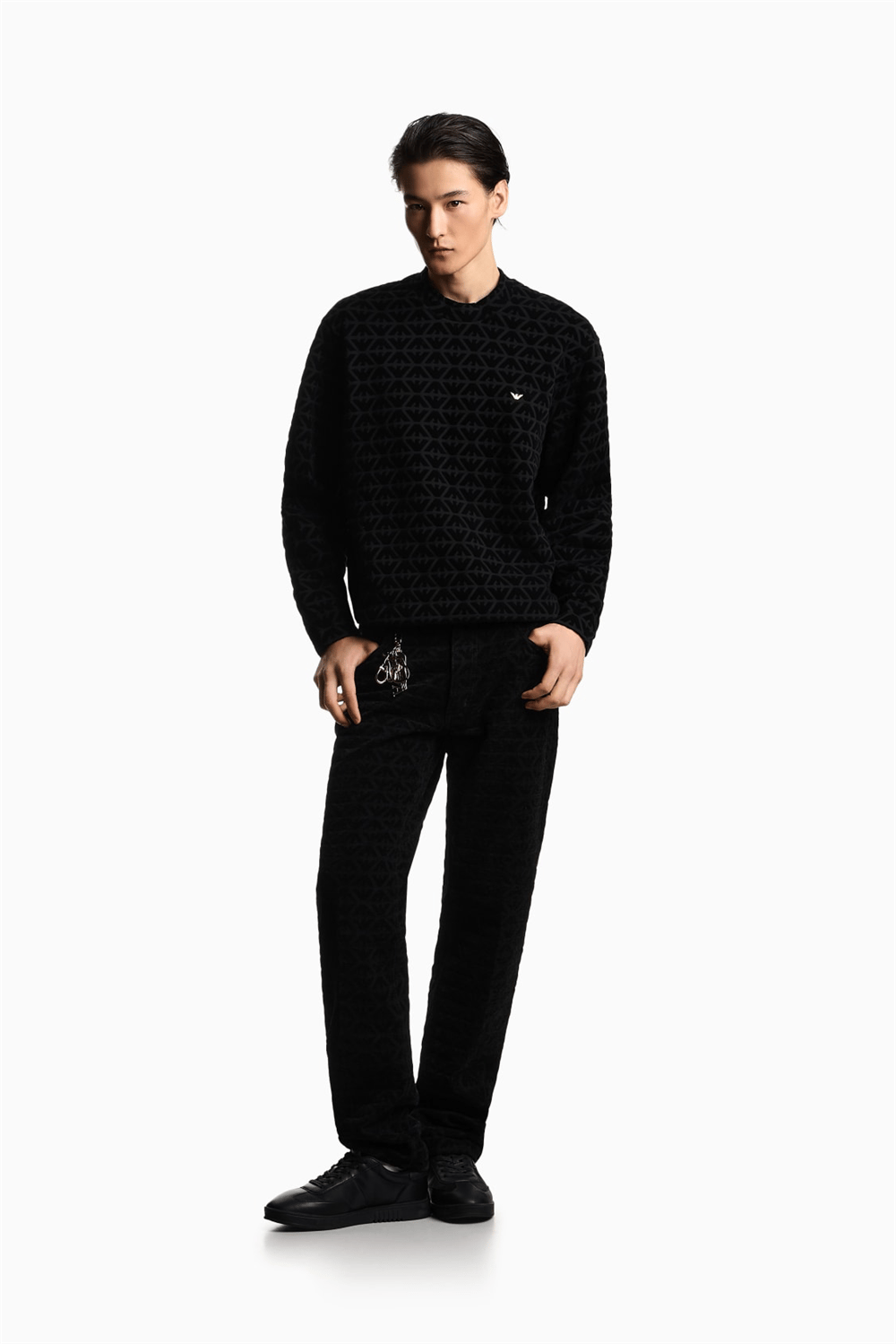 Emporio Armani Erkek Bisiklet Yaka Sweatshirt