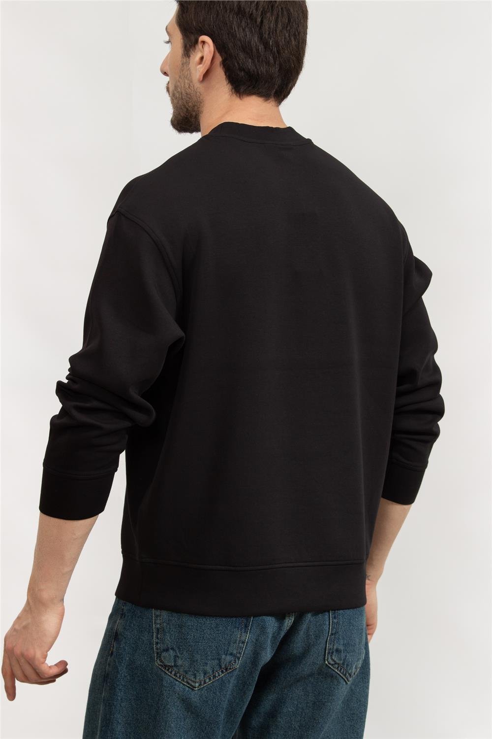 Emporio Armani Erkek Bisiklet Yaka Sweatshirt