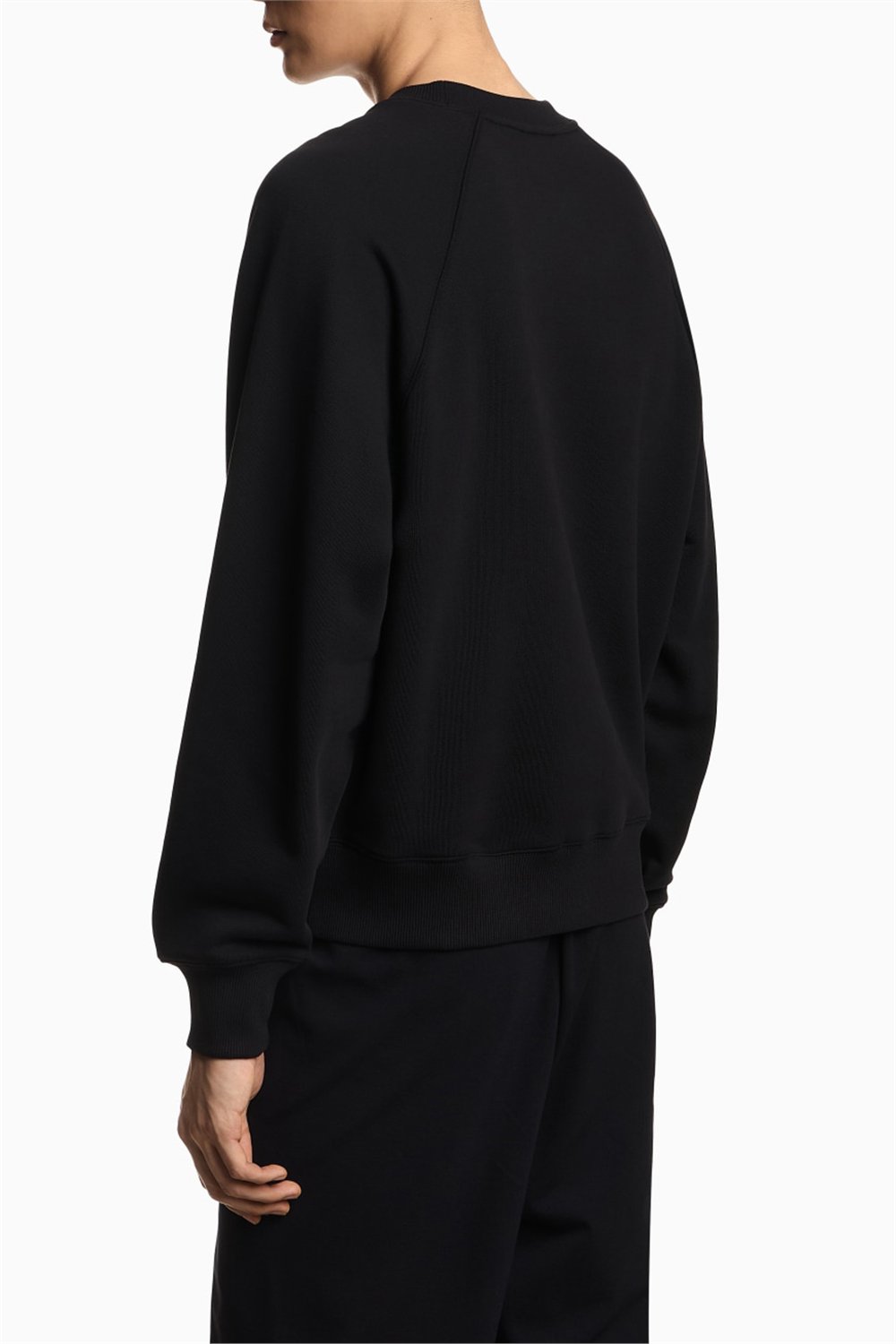 Emporio Armani Erkek Bisiklet Yaka Sweatshirt Siyah