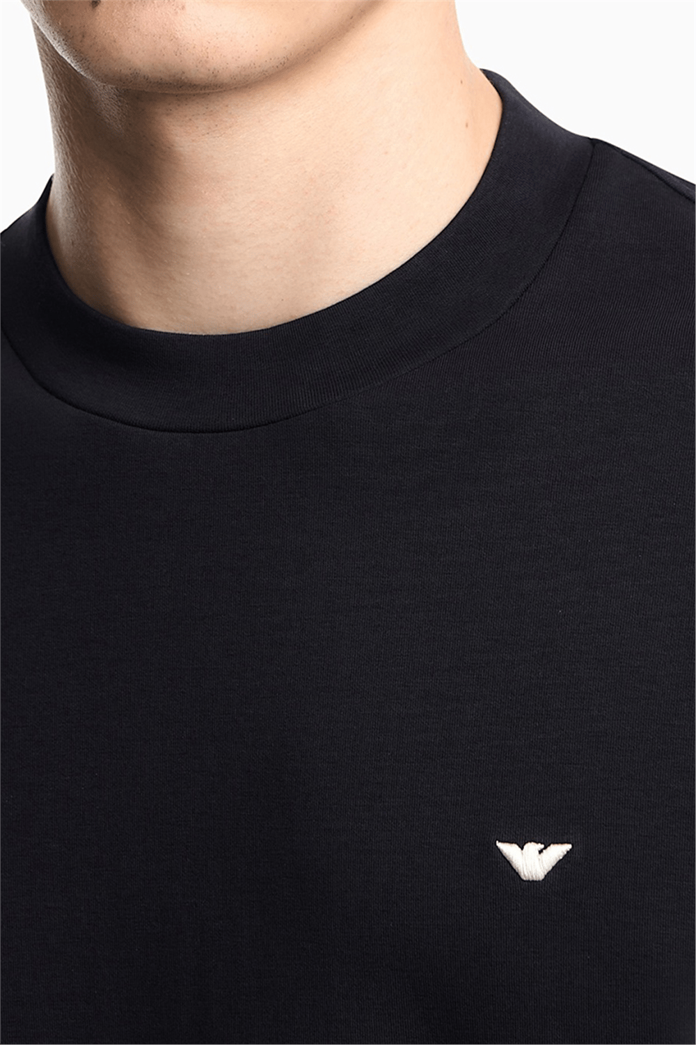 Emporio Armani Erkek Bisiklet Yaka Sweatshirt Lacivert