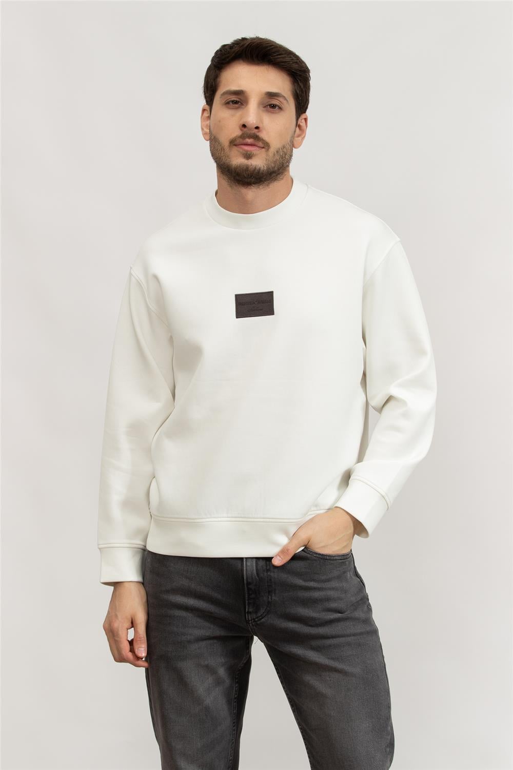 Emporio Armani Erkek Bisiklet Yaka Sweatshirt