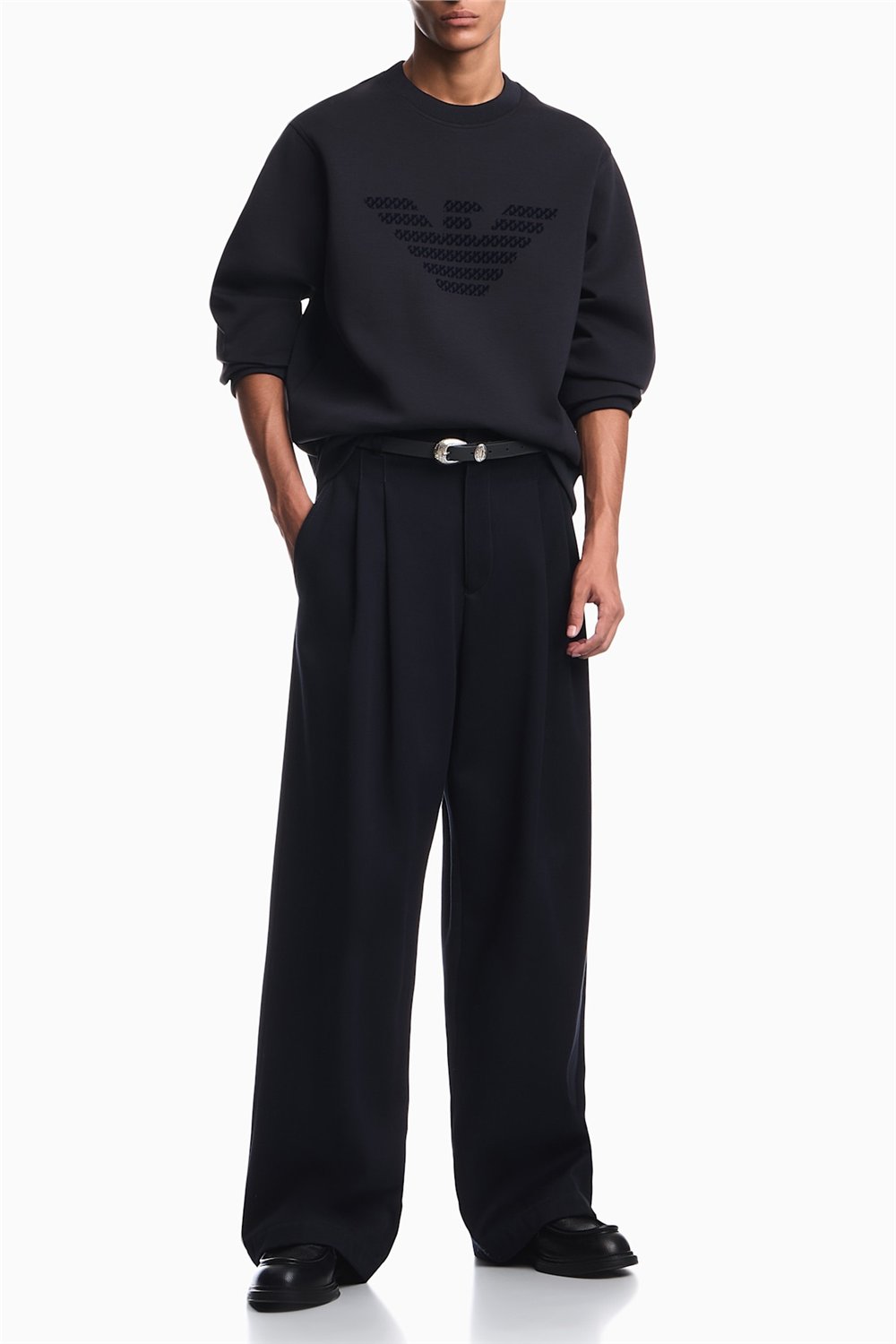 Emporio Armani Erkek Bisiklet Yaka Sweatshirt