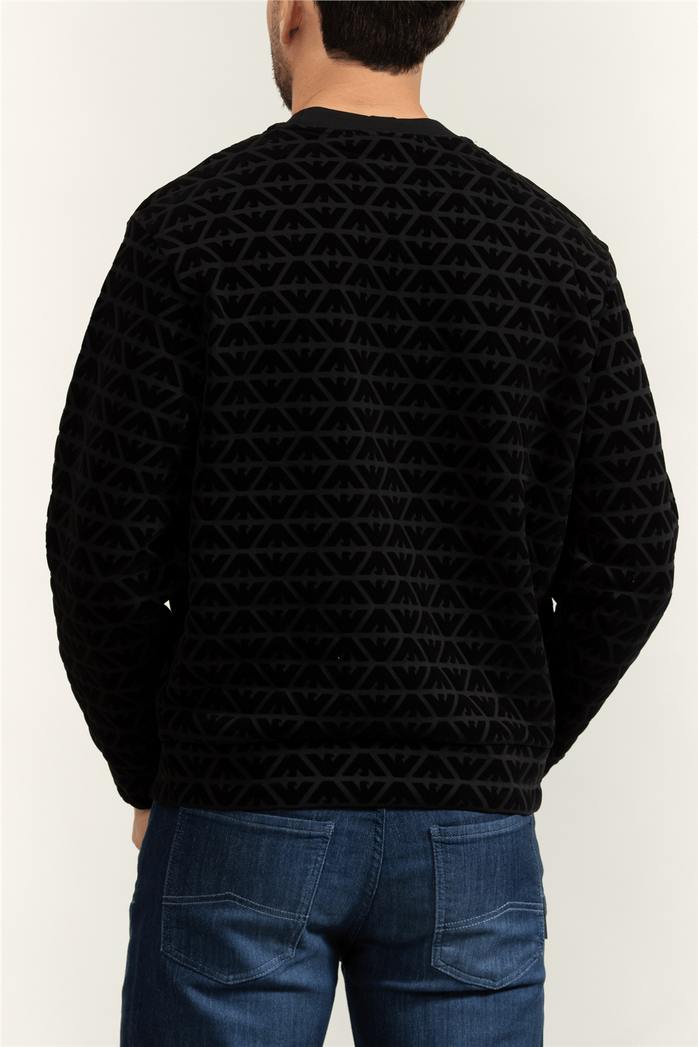 Emporio Armani Erkek Bisiklet Yaka Sweatshirt