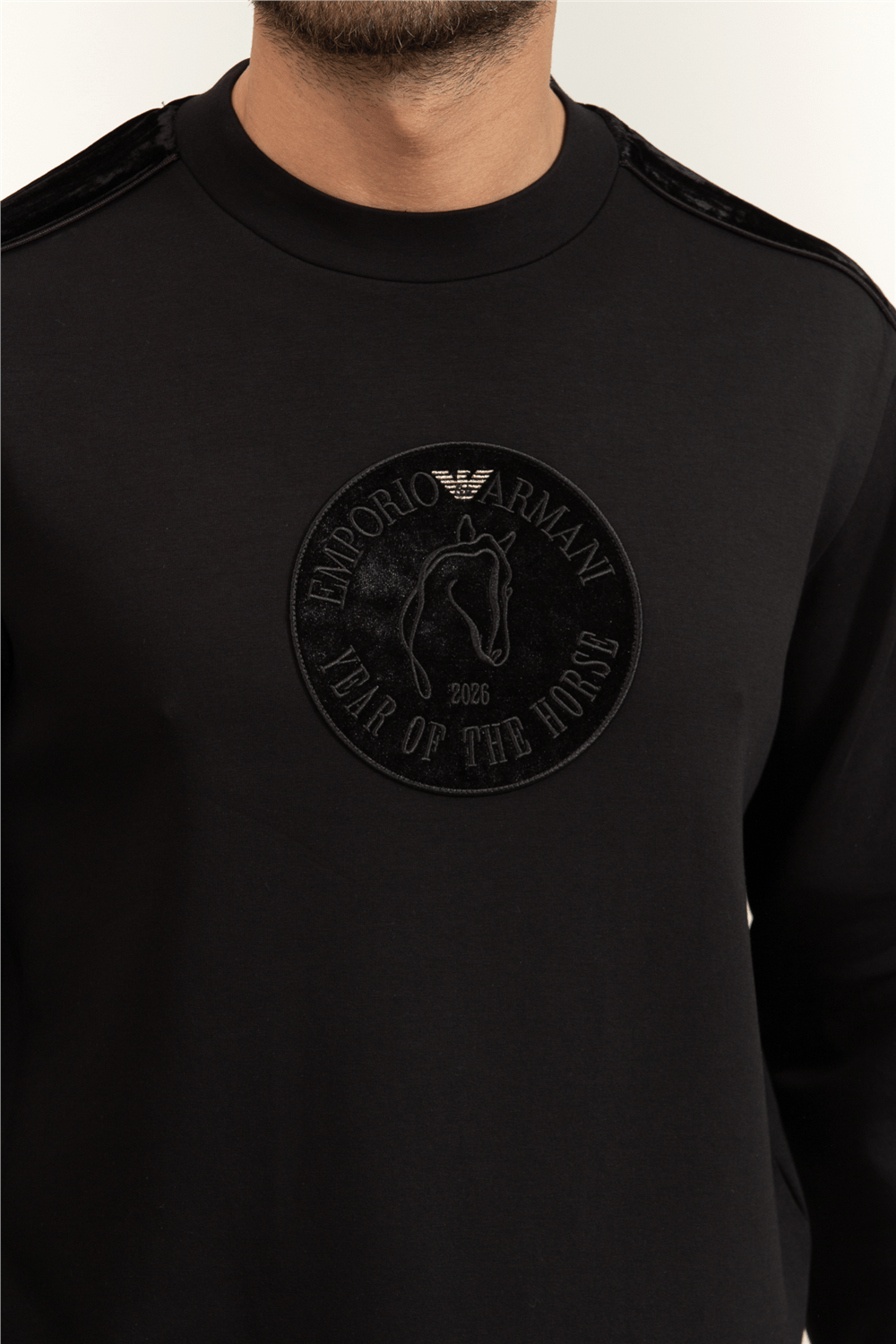 Emporio Armani Erkek Bisiklet Yaka Sweatshirt