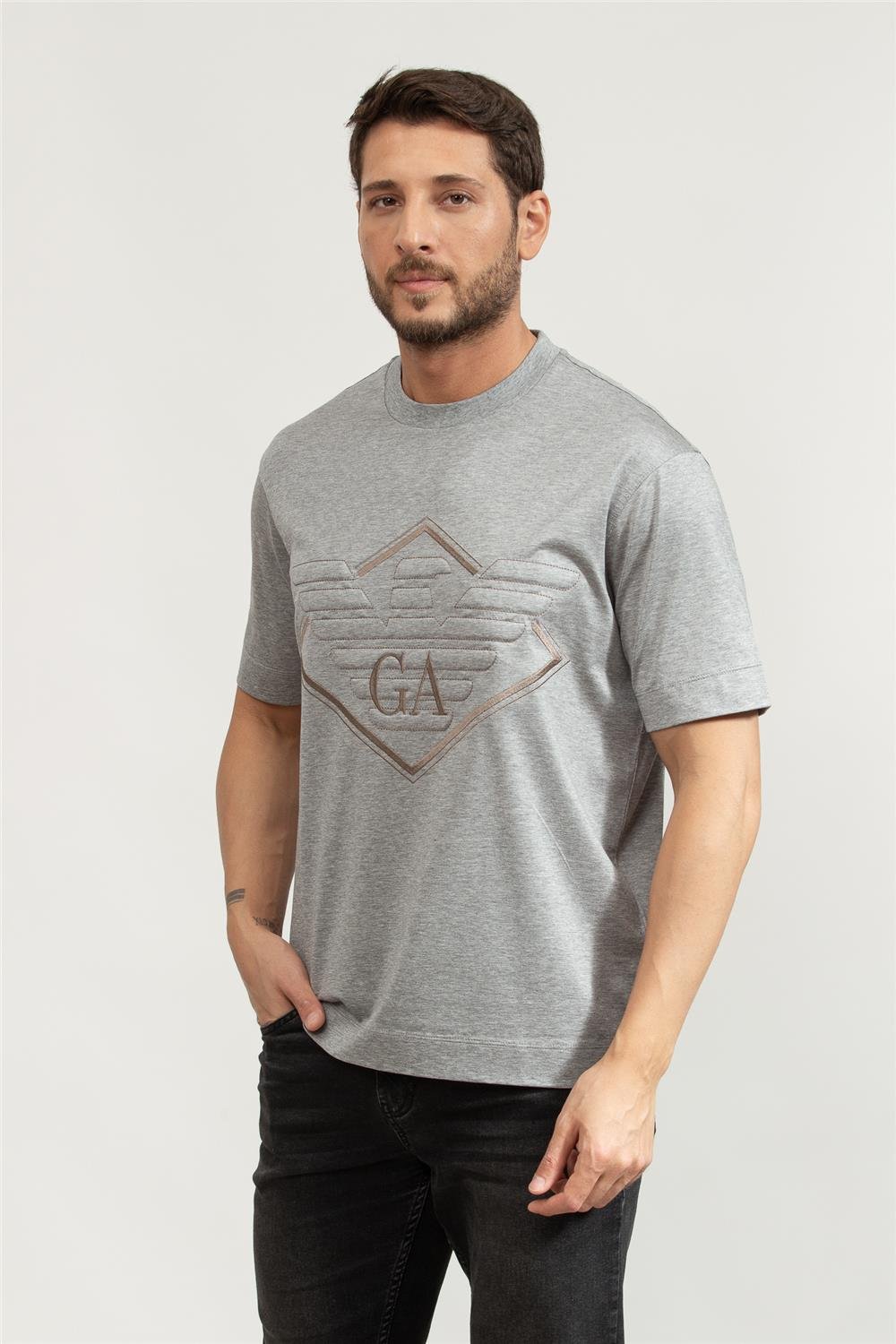 Emporio Armani Erkek Bisiklet Yaka T-Shirt