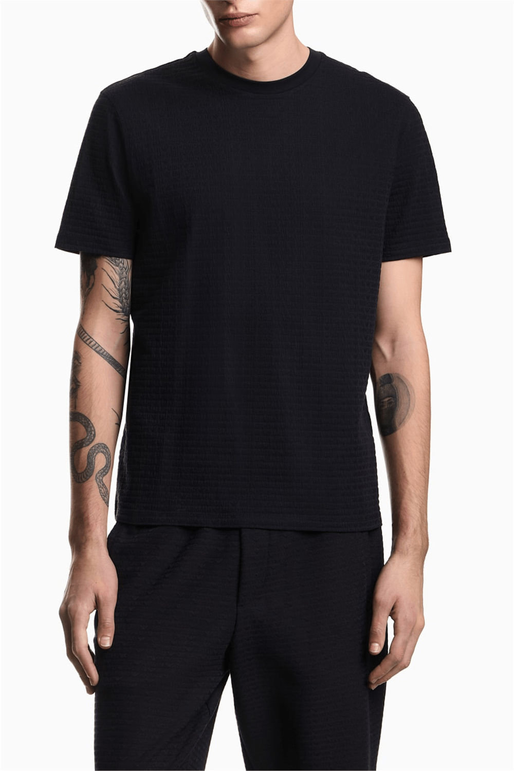 Emporio Armani Erkek Bisiklet Yaka T-Shirt Çok Renkli