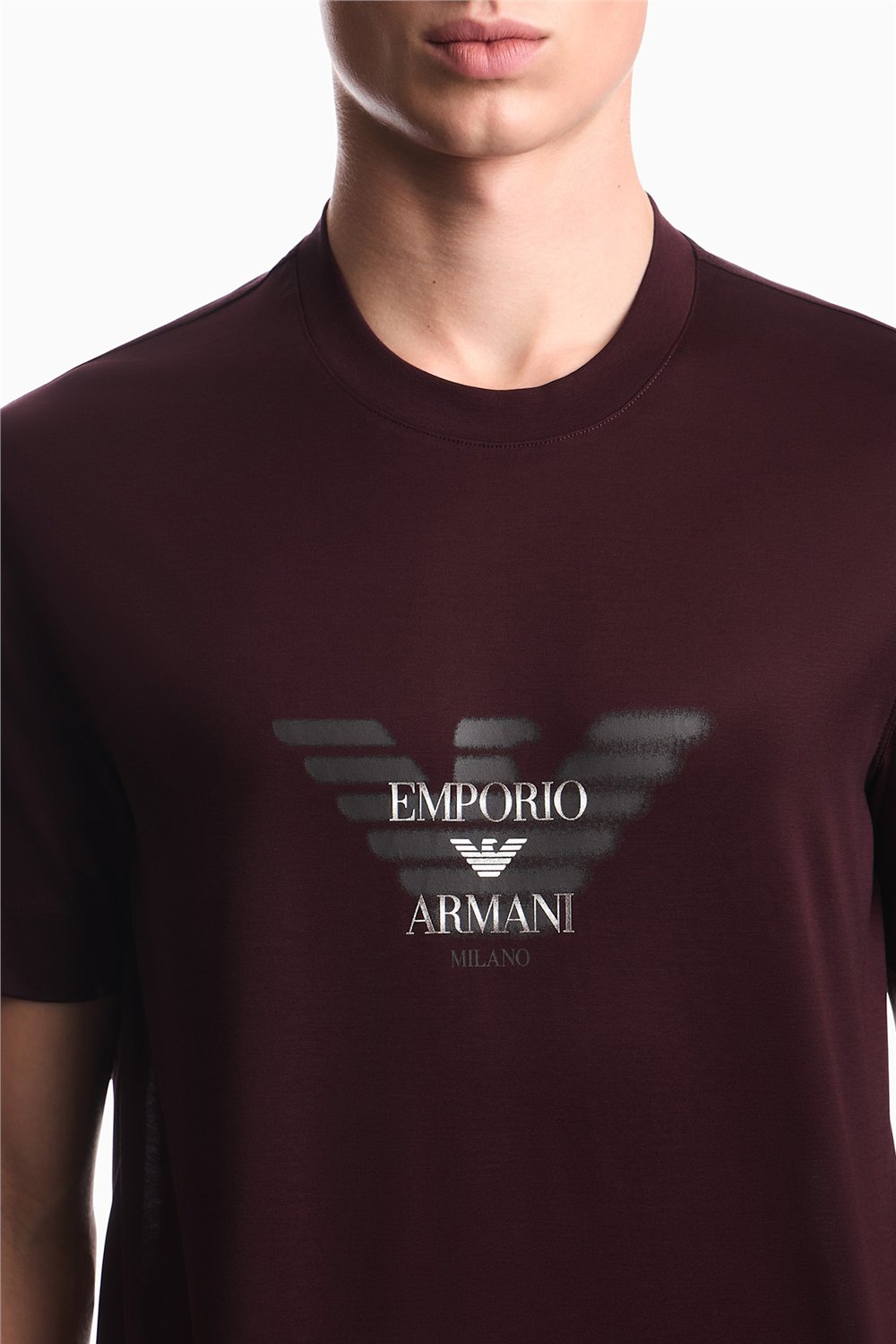 Emporio Armani Erkek Bisiklet Yaka T-Shirt