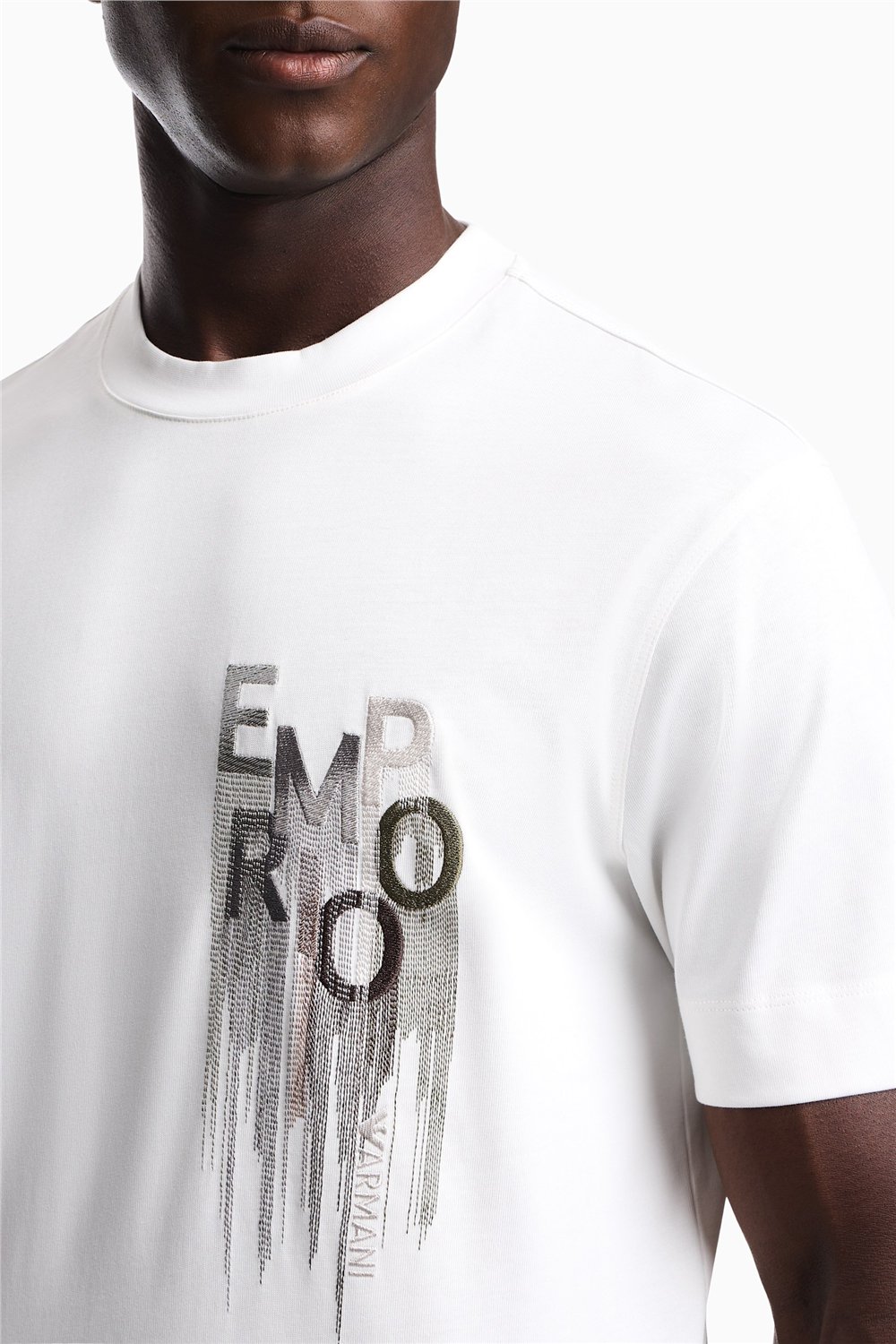 Emporio Armani Erkek Bisiklet Yaka T-Shirt