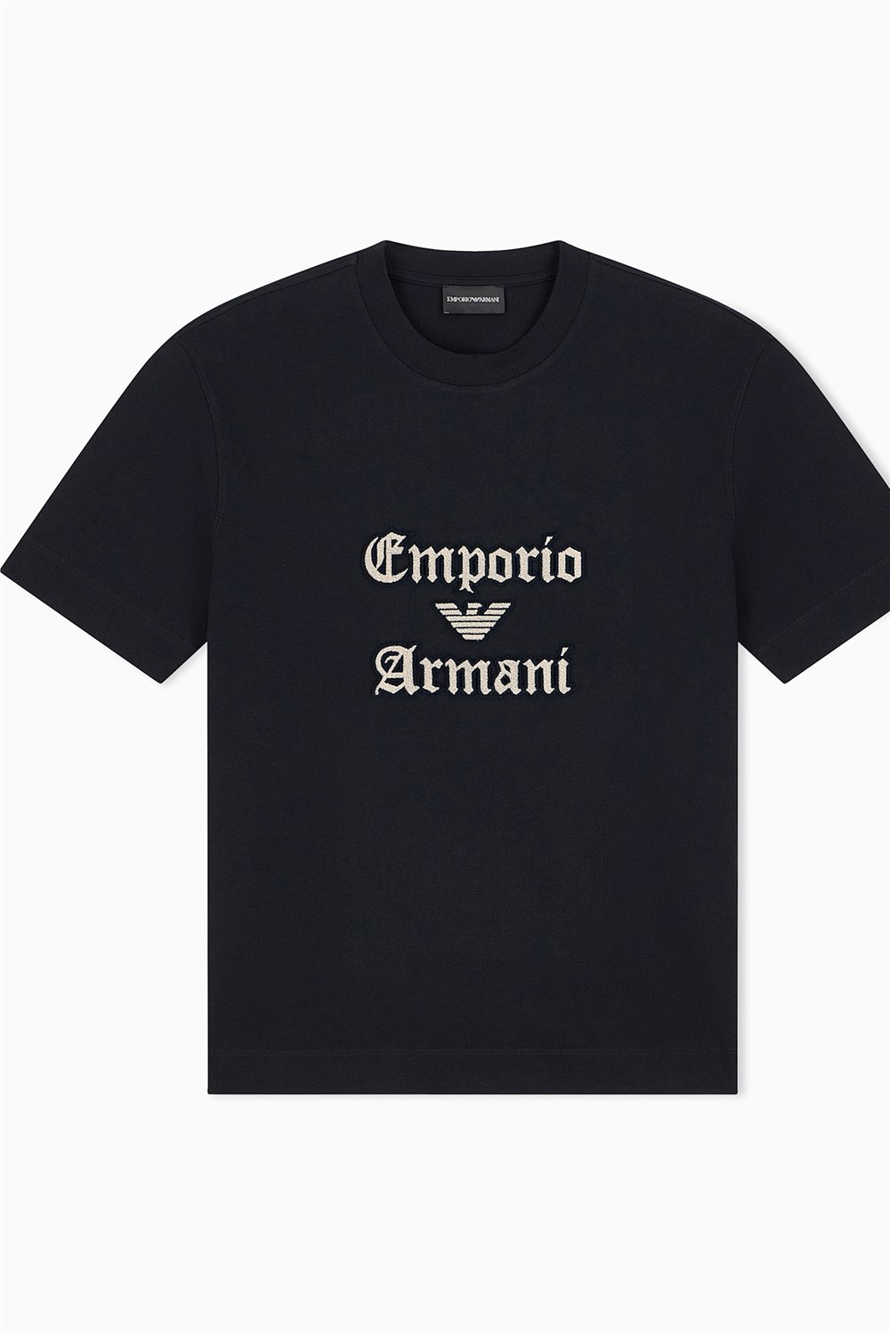 Emporio Armani Erkek Bisiklet Yaka T-Shirt Siyah