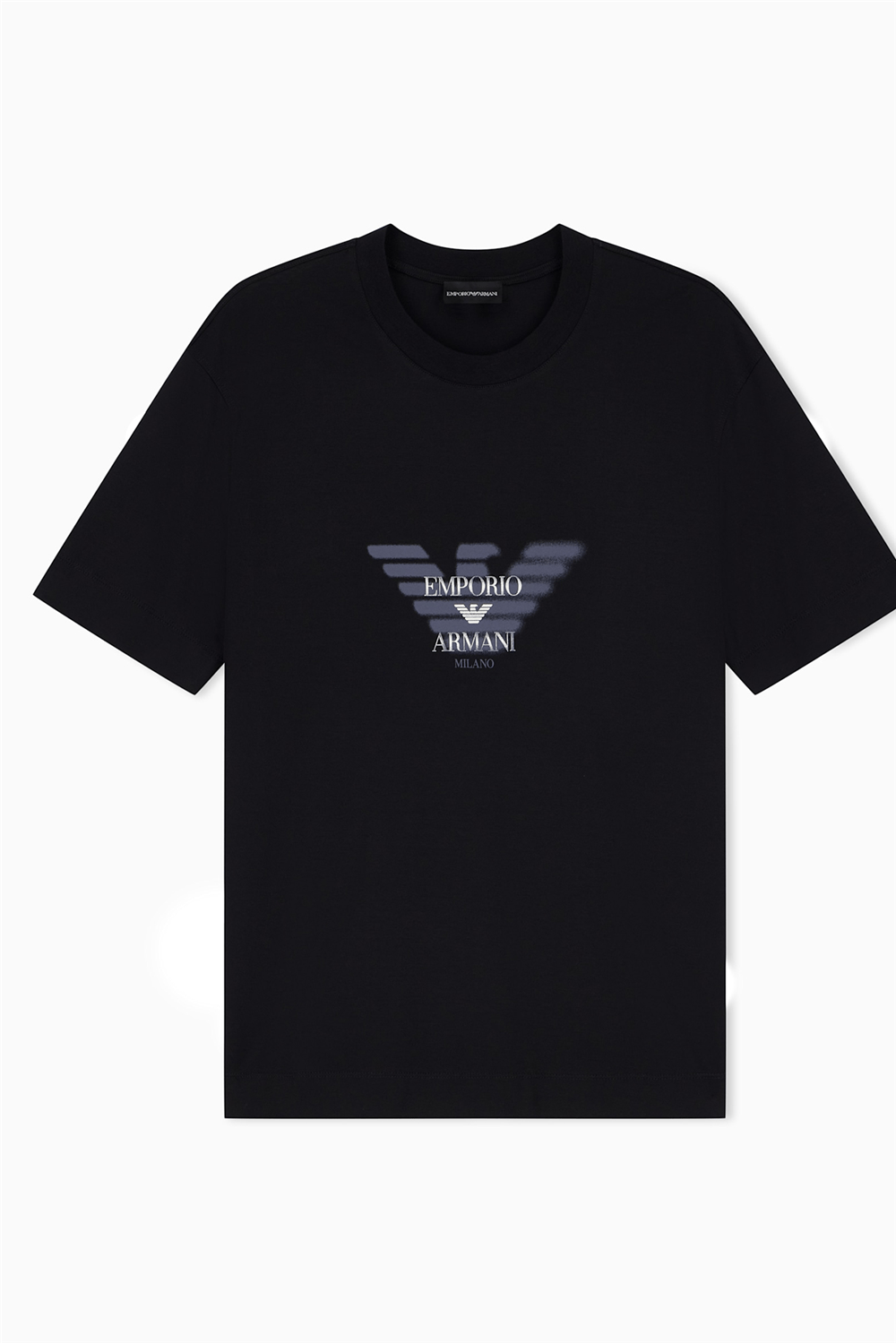 Emporio Armani Erkek Bisiklet Yaka T-Shirt Siyah