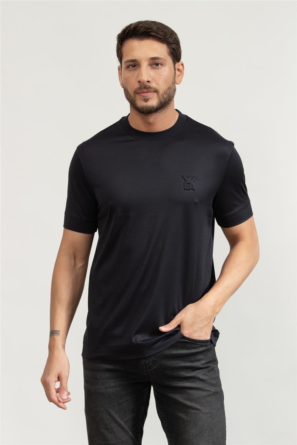 Emporio Armani Erkek Bisiklet Yaka T-Shirt